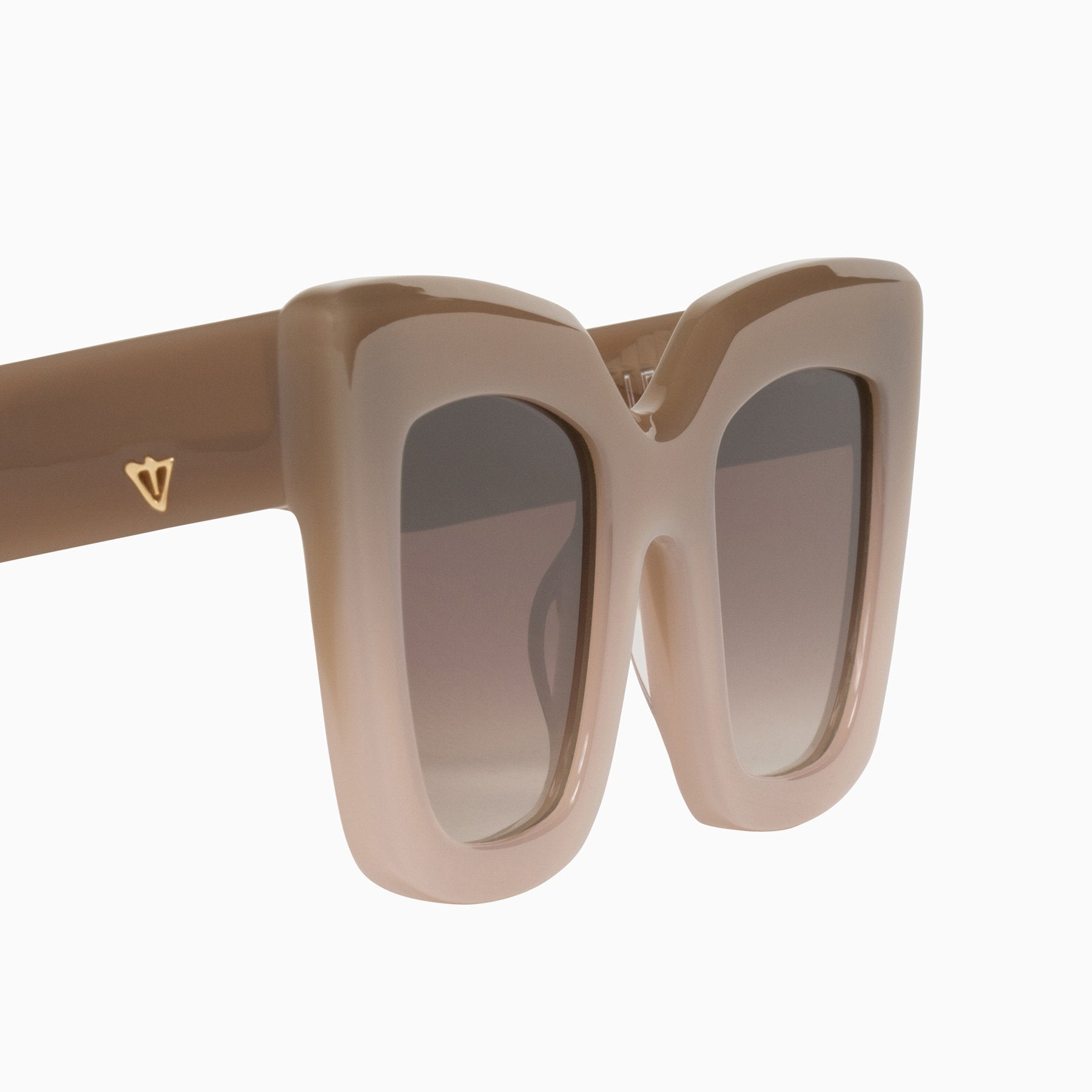 Polarized Brigada / Toffee Fade / Brown Gradient Lens Valley Eyewear