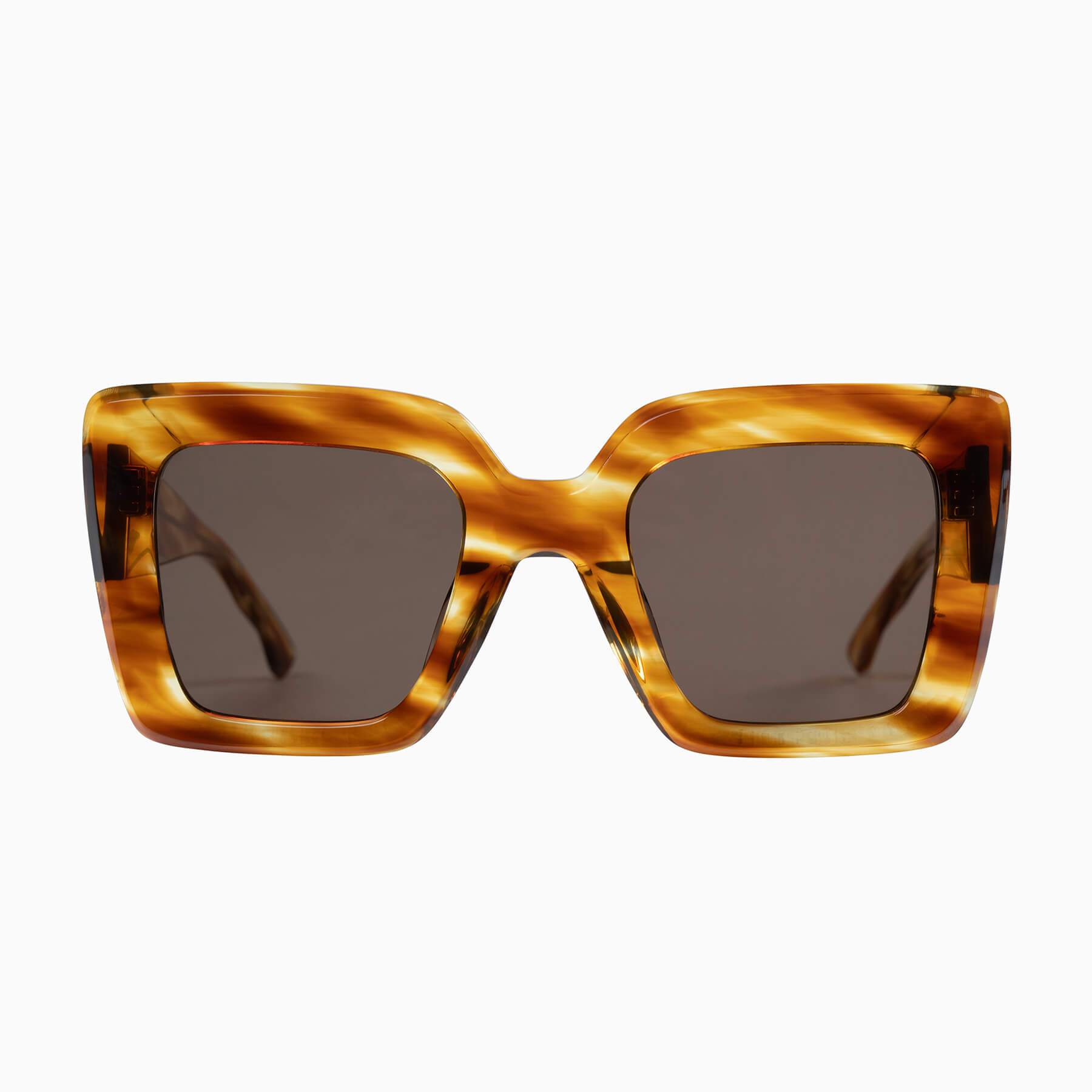 Polarized Amour / Butterscotch Tort / Brown Lens Valley Eyewear