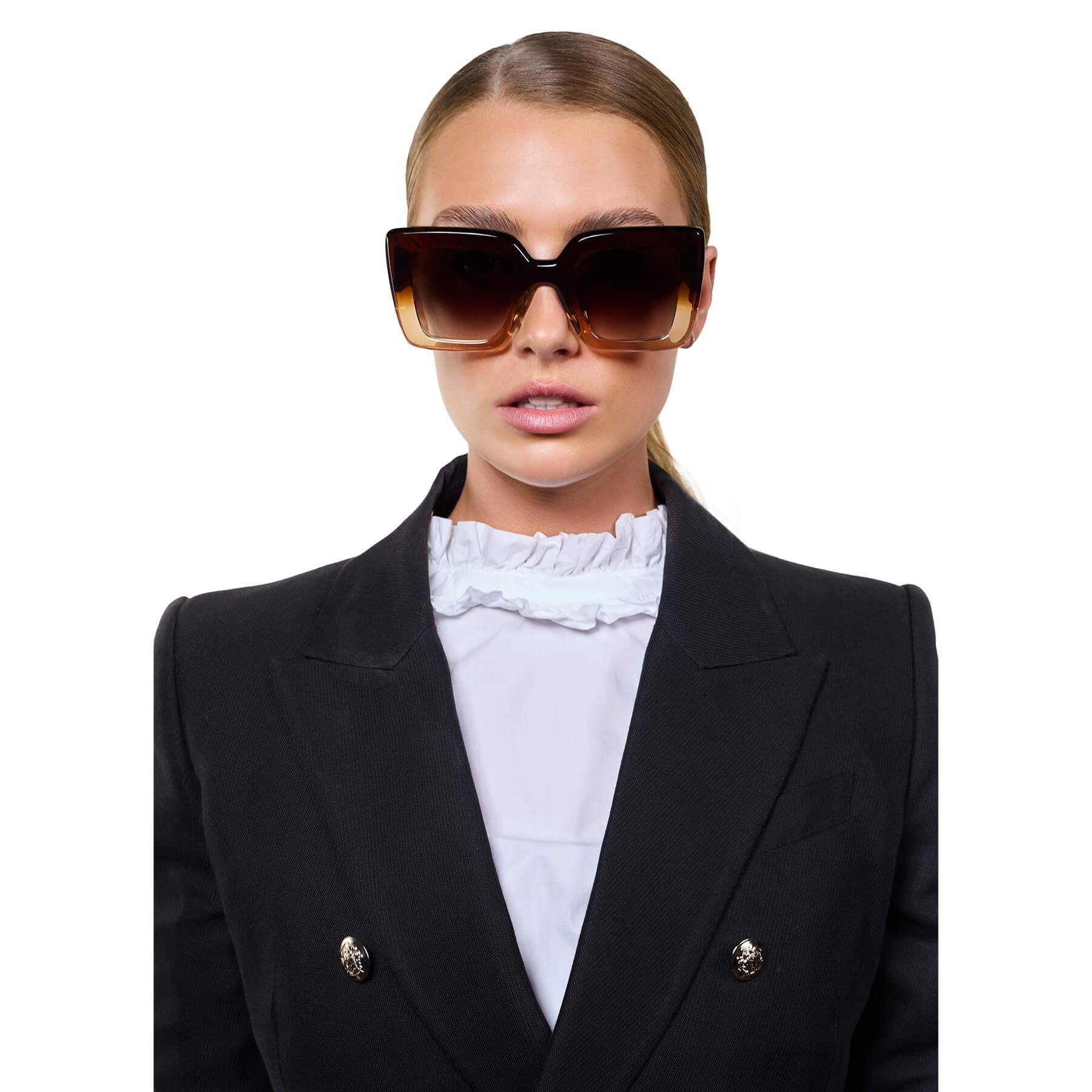 Polarized Amour / Cola Fade / Brown Gradient Lens Valley Eyewear