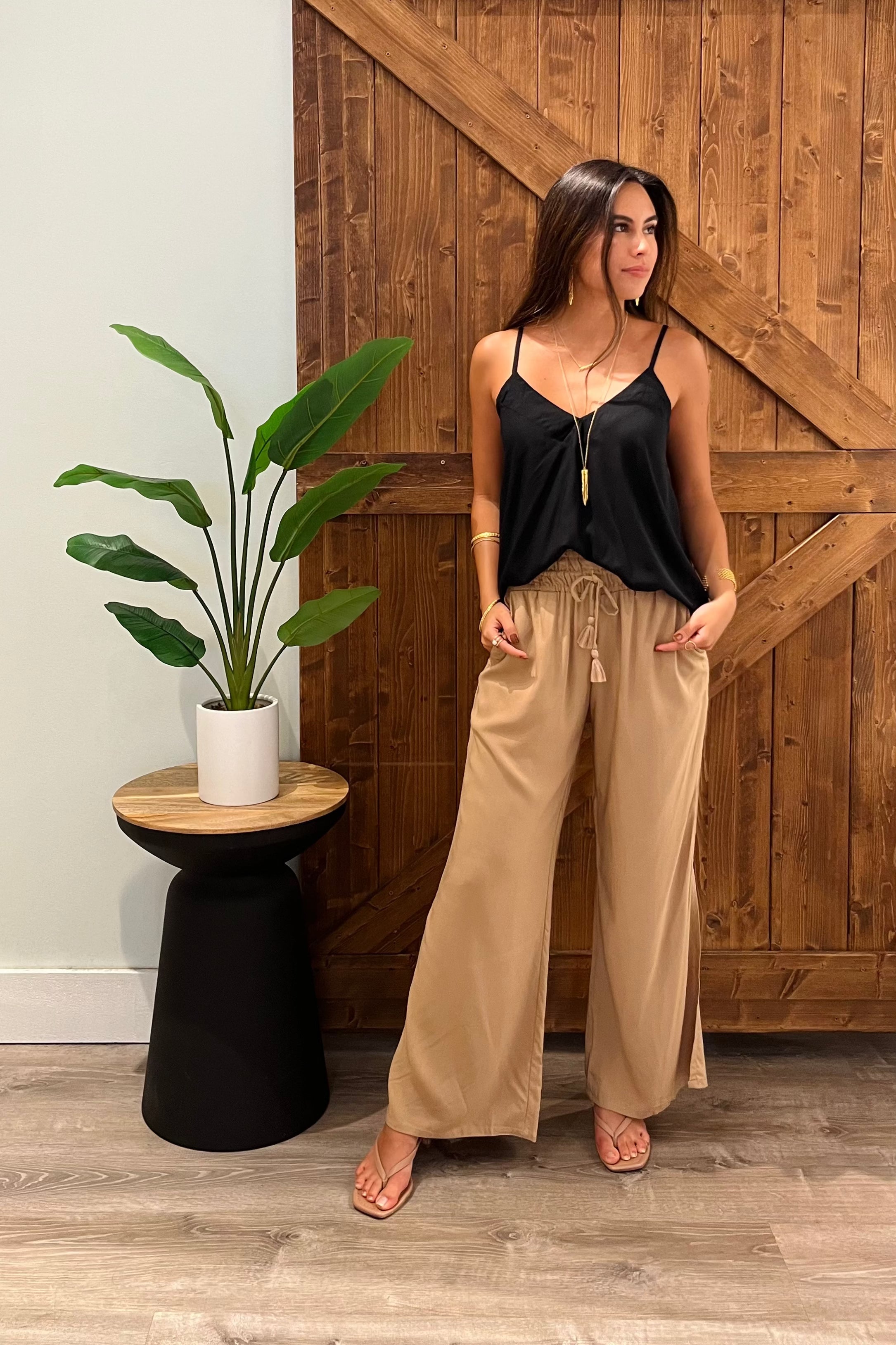 Alexi Top / Solid Black Khush Clothing