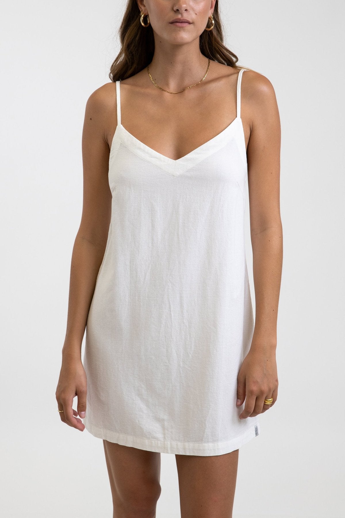 Classic Mini Dress / White RHYTHM
