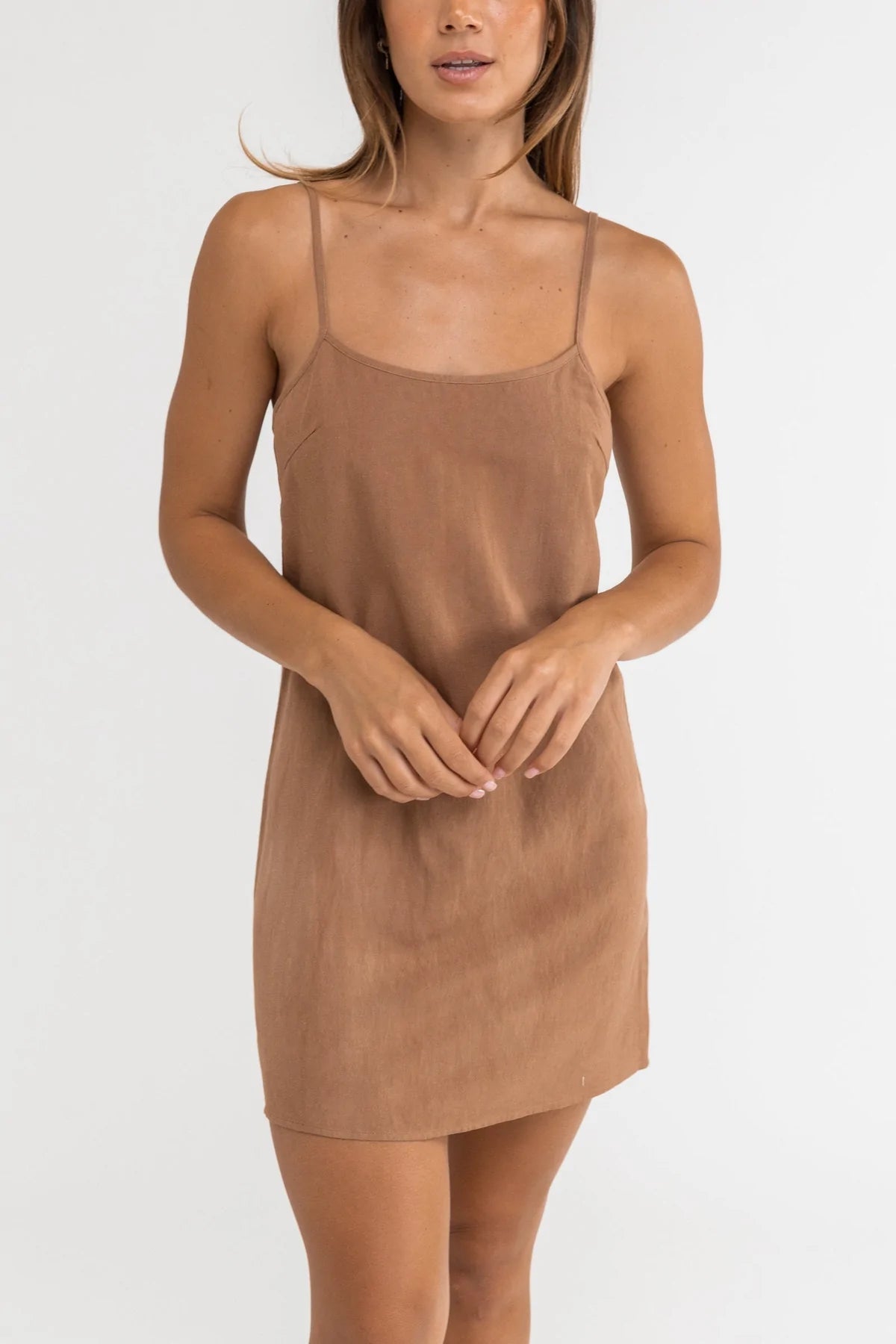 Classic Slip Dress / Caramel RHYTHM