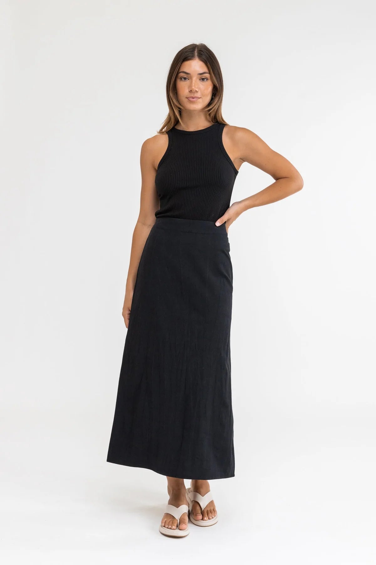 Classic Tank Top / Black RHYTHM