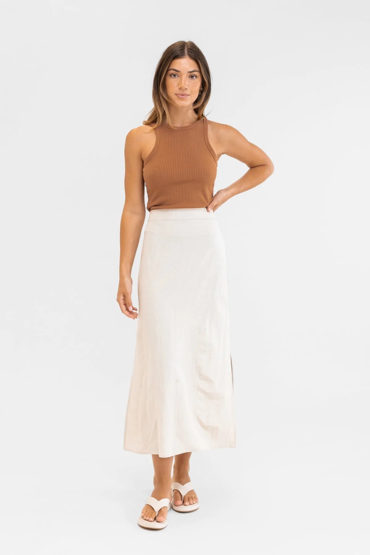 Classic Tank Top / Caramel RHYTHM