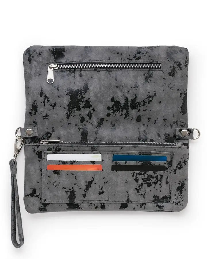 Crystal Crossbody Bag / Smoke CoFi Leathers