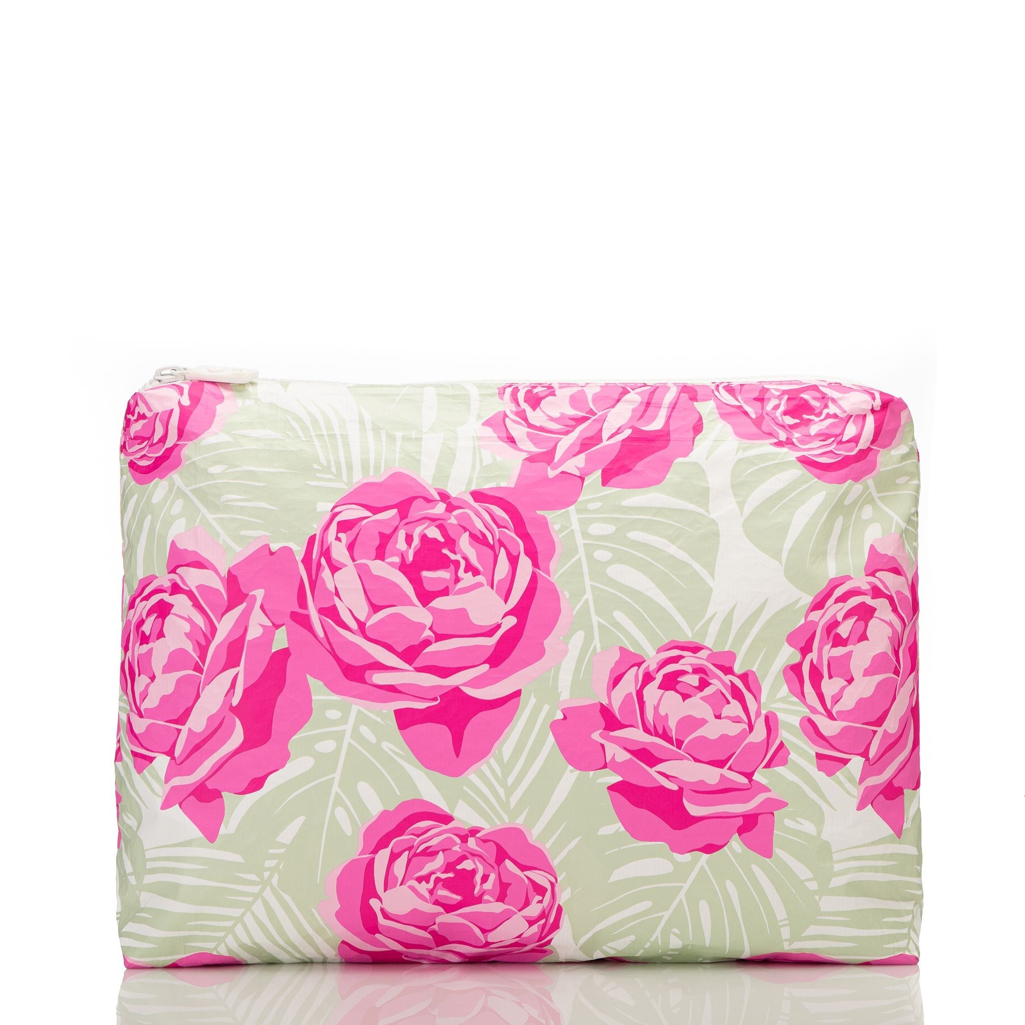 Maui Lokelani Rose Mid Pouch Aloha Collection