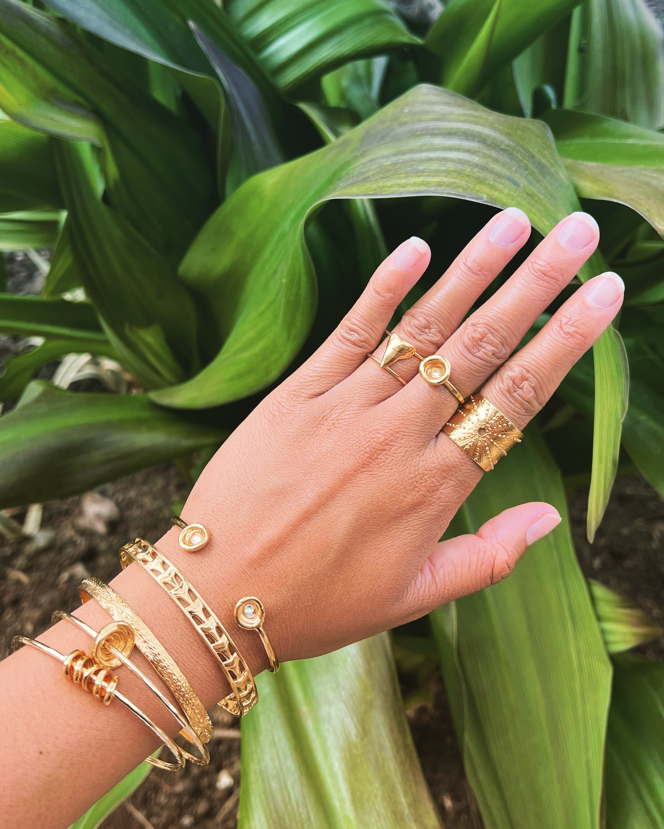 Puka Puka Cuff KEANI JEWELRY