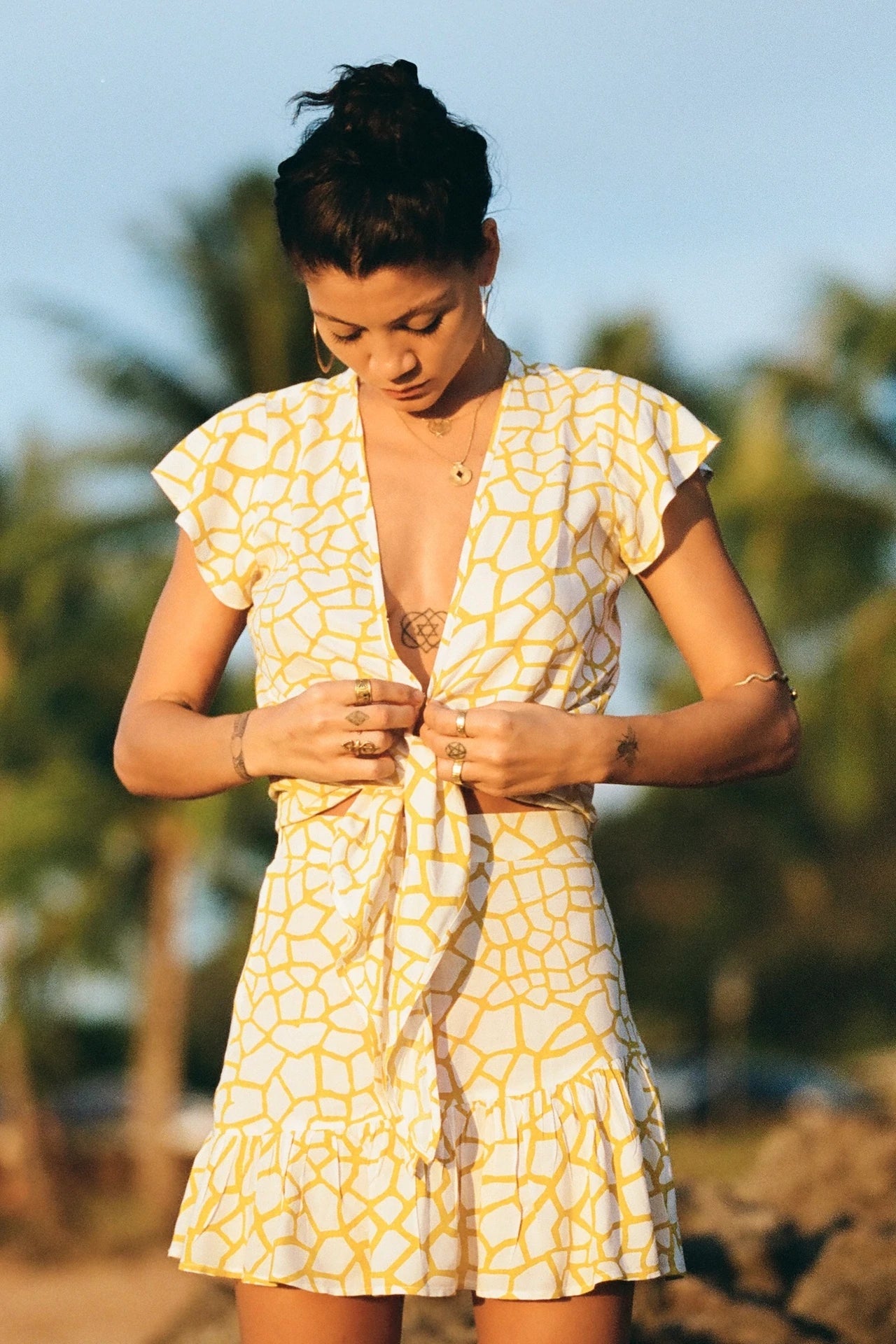 Sahara Knot Top XIX PALMS