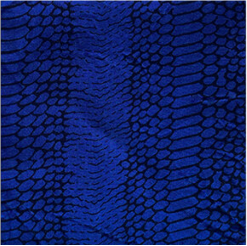 Amadi Caftan / Fishskin Cobalt Khush Clothing