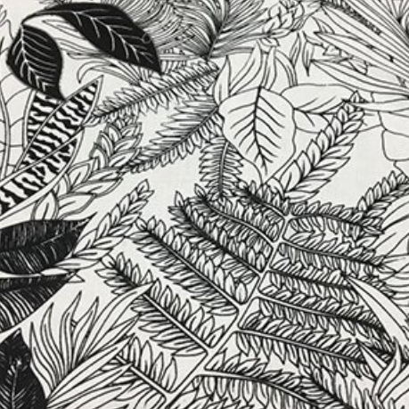 Chantai Dress / Flora Black Khush Clothing