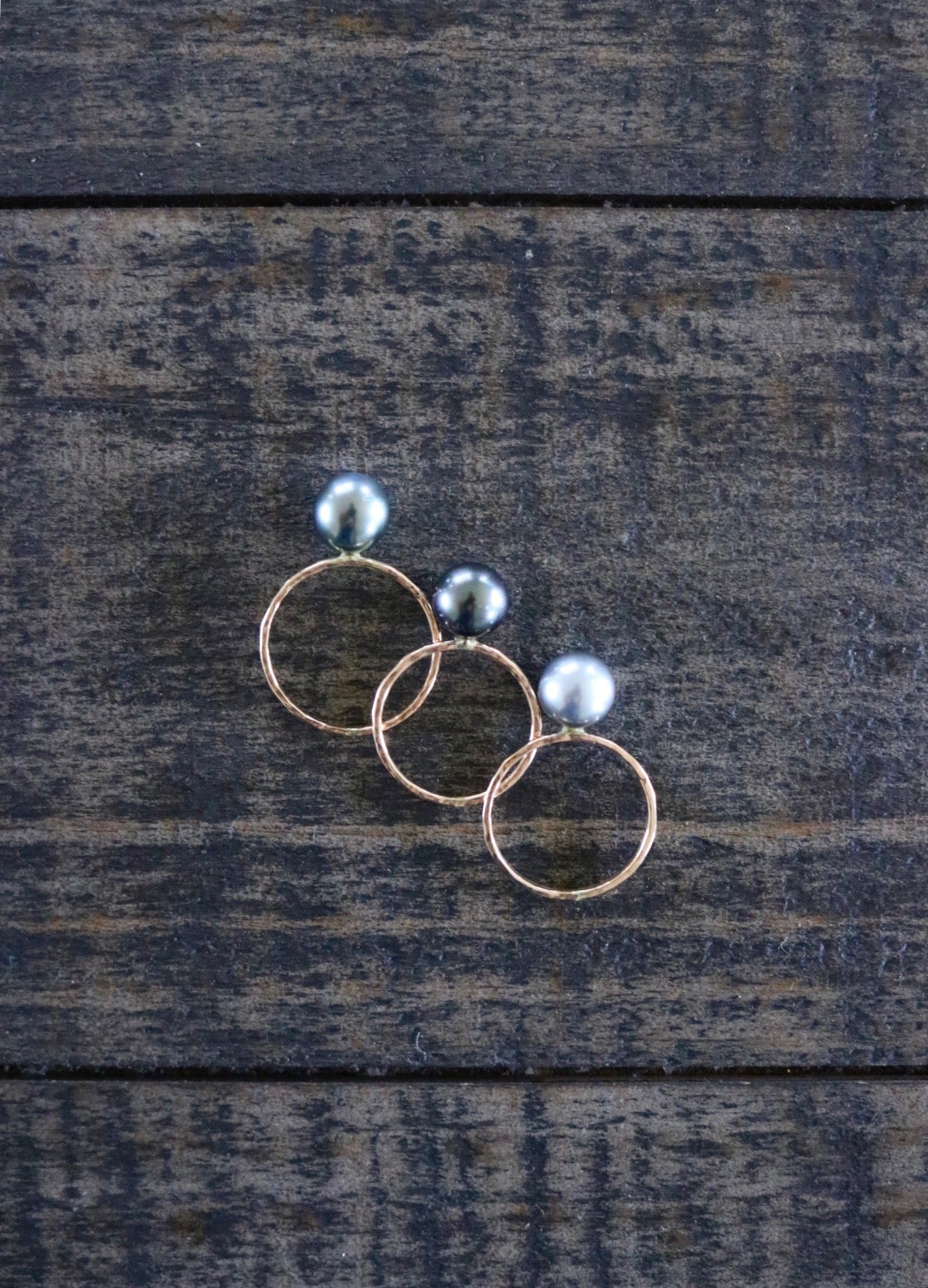 Tiare Tahitian Pearl Ring, Designed by Keani Hawaii
