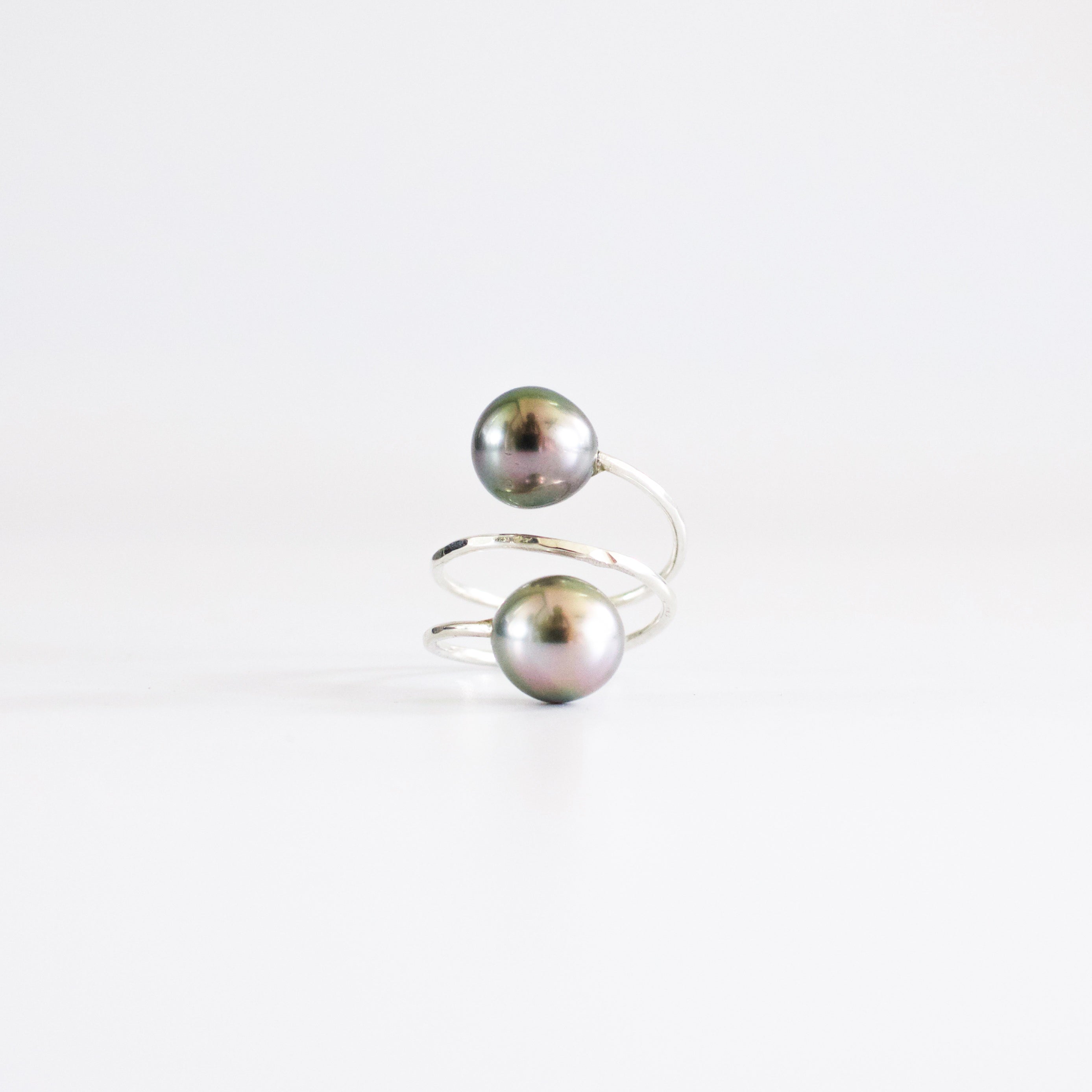 Tahitian Manihi Wrap Ring KEANI JEWELRY