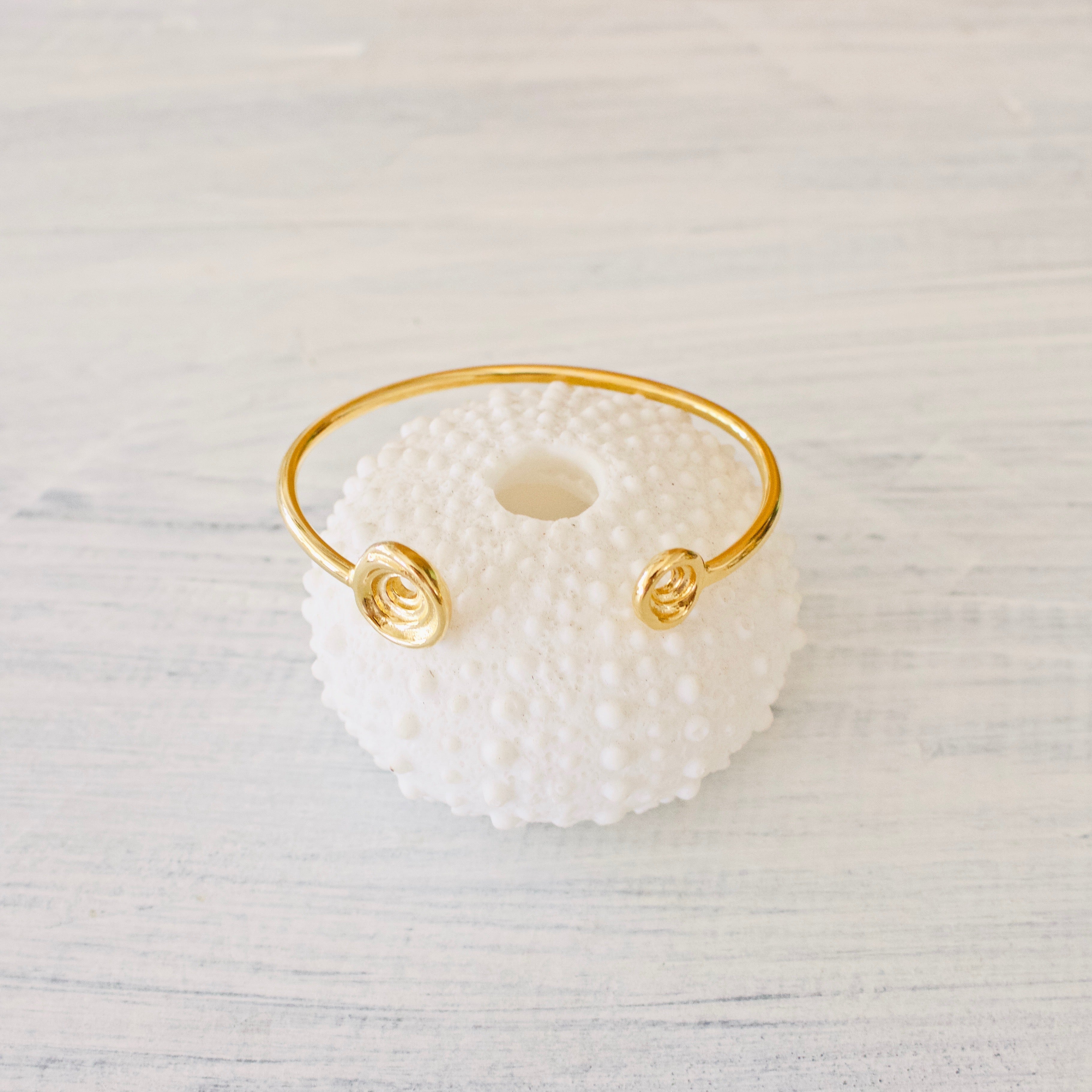 Puka Puka Asymmetrical Cuff KEANI JEWELRY