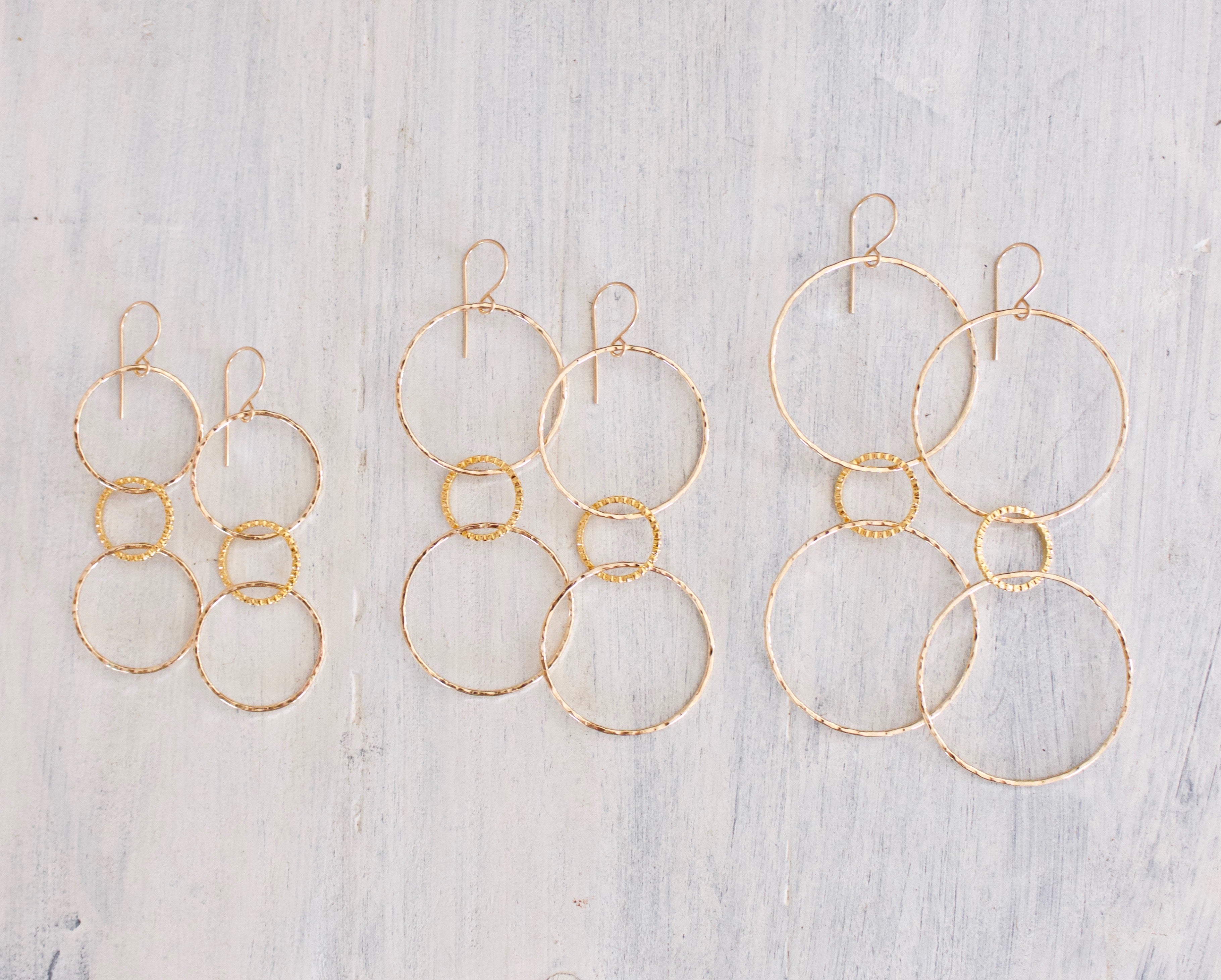 Enchanted Linking Hoops KEANI JEWELRY