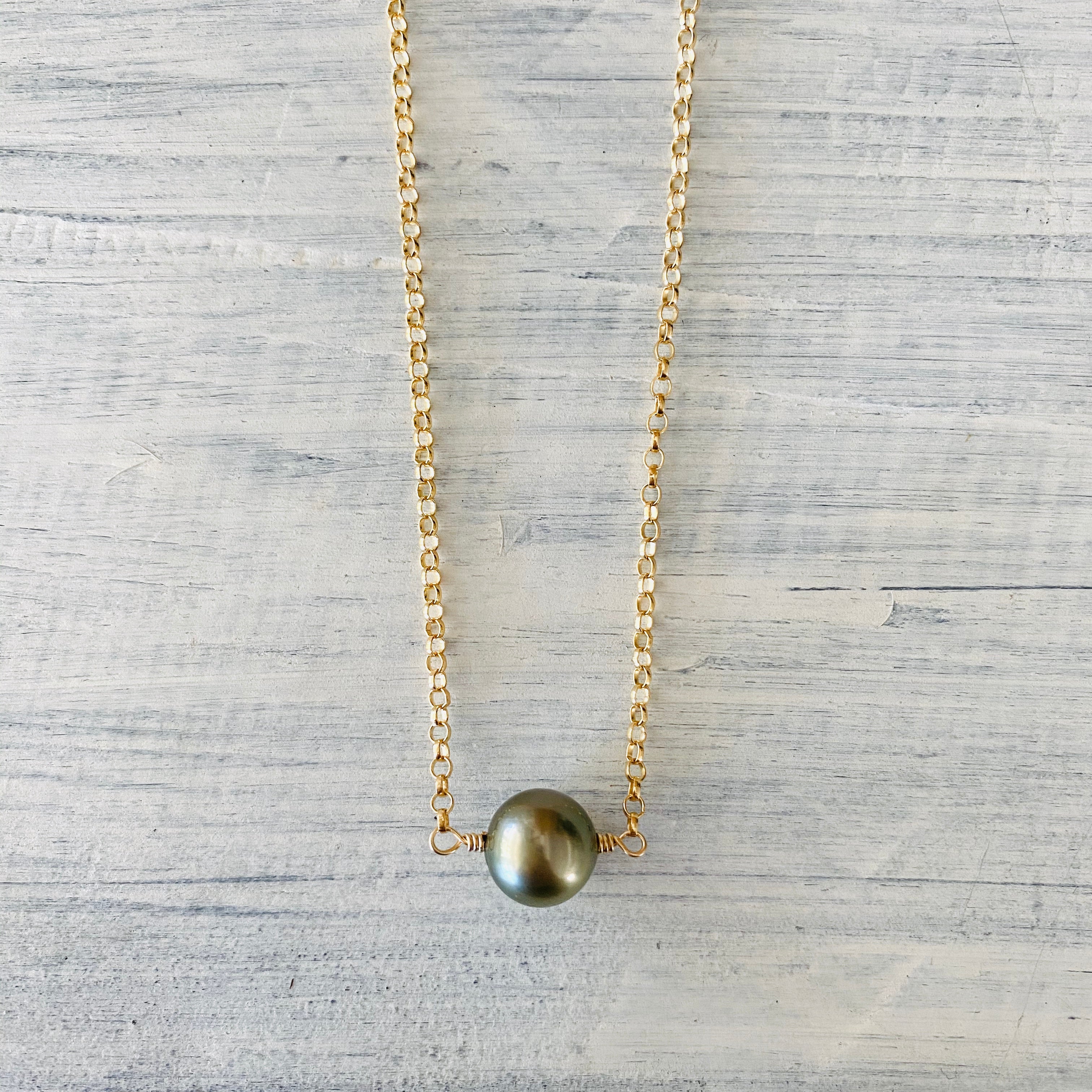 Tahitian Pearl Choker KEANI JEWELRY