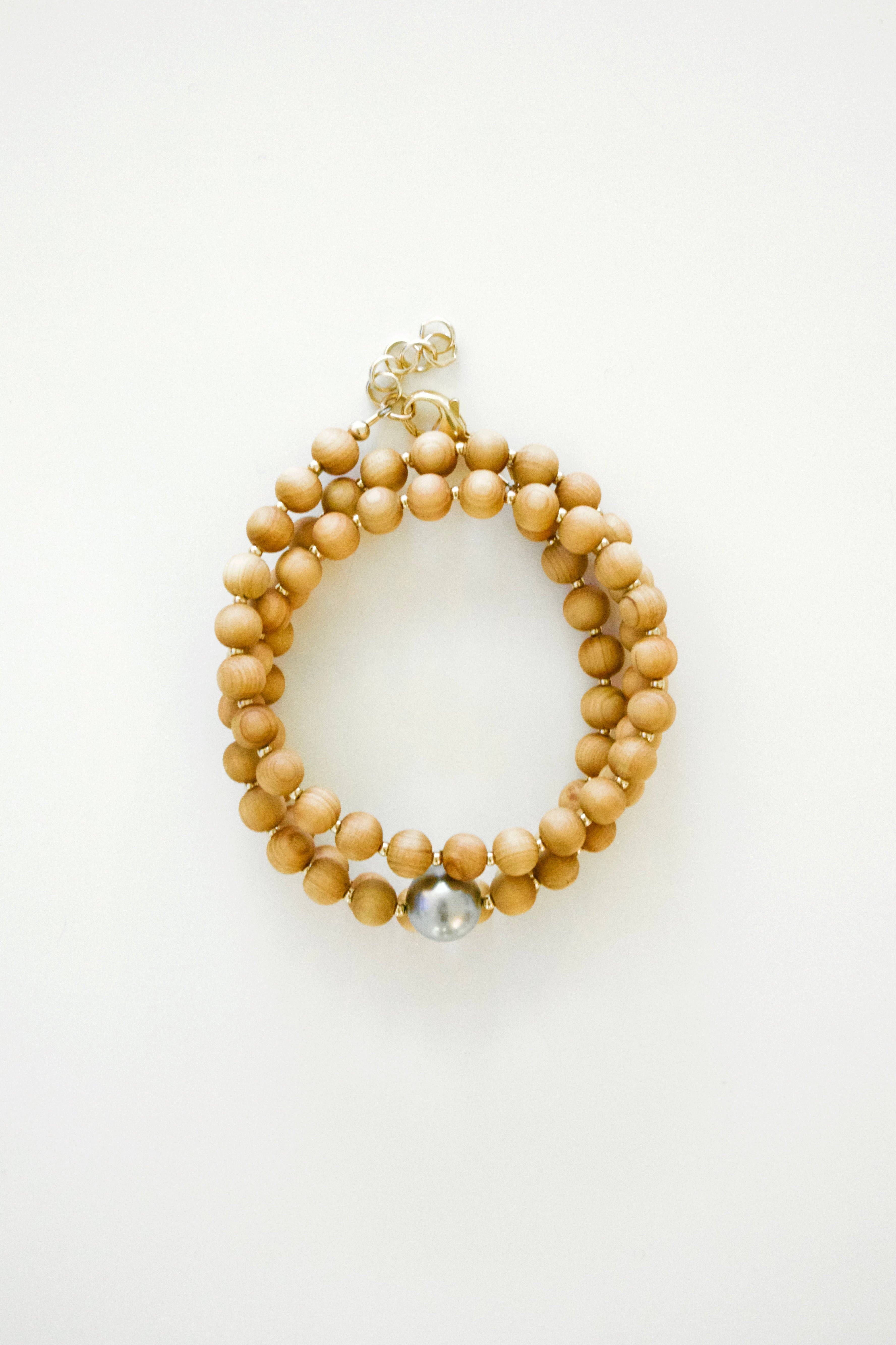 'Iliahi Tahitian Wrap Bracelet/Necklace KEANI JEWELRY