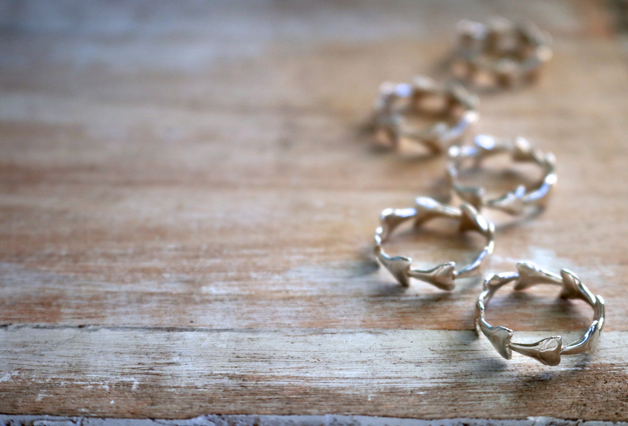 Shark Tooth Stacking Ring by Keani Jewelry