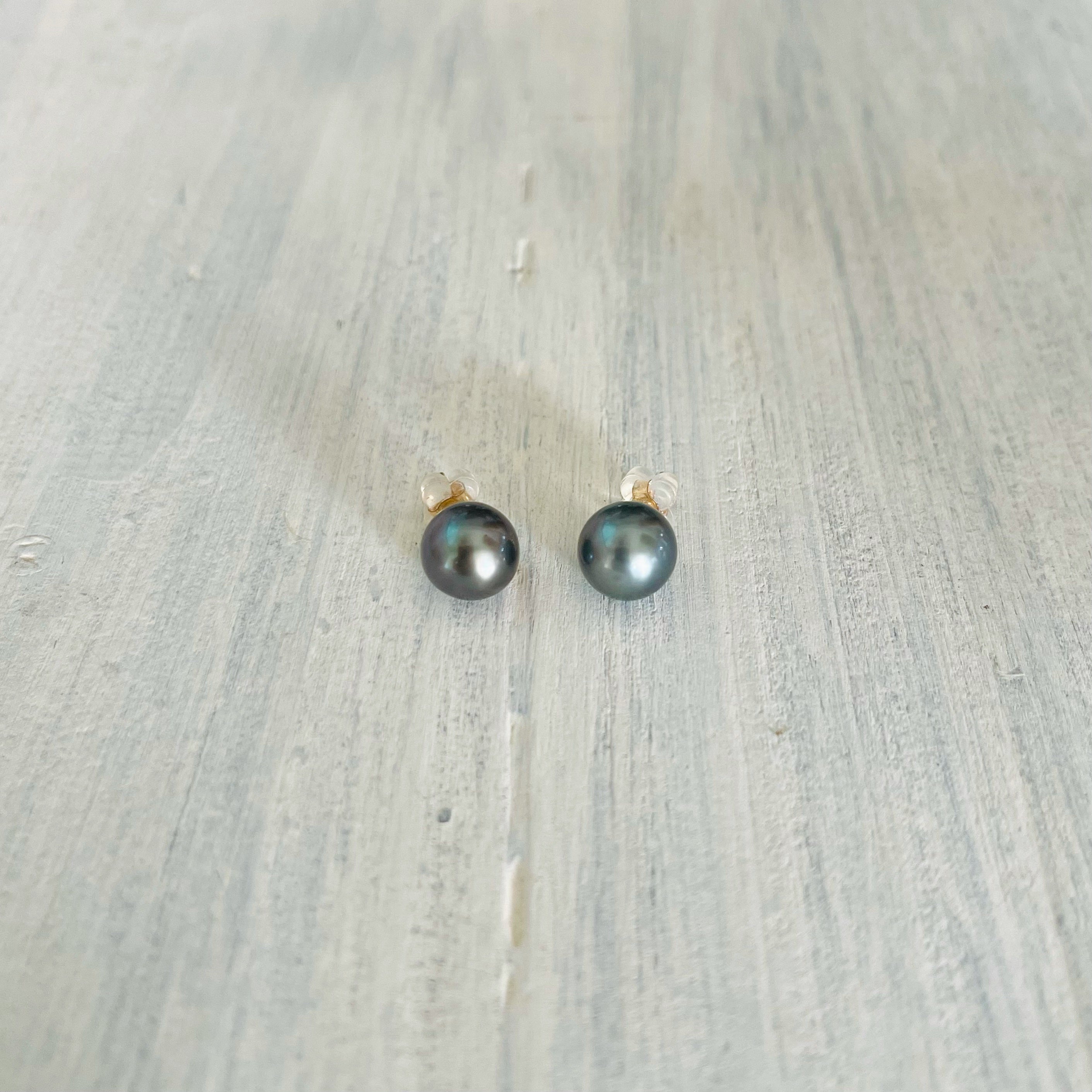 Tahitian Pearl Studs KEANI JEWELRY