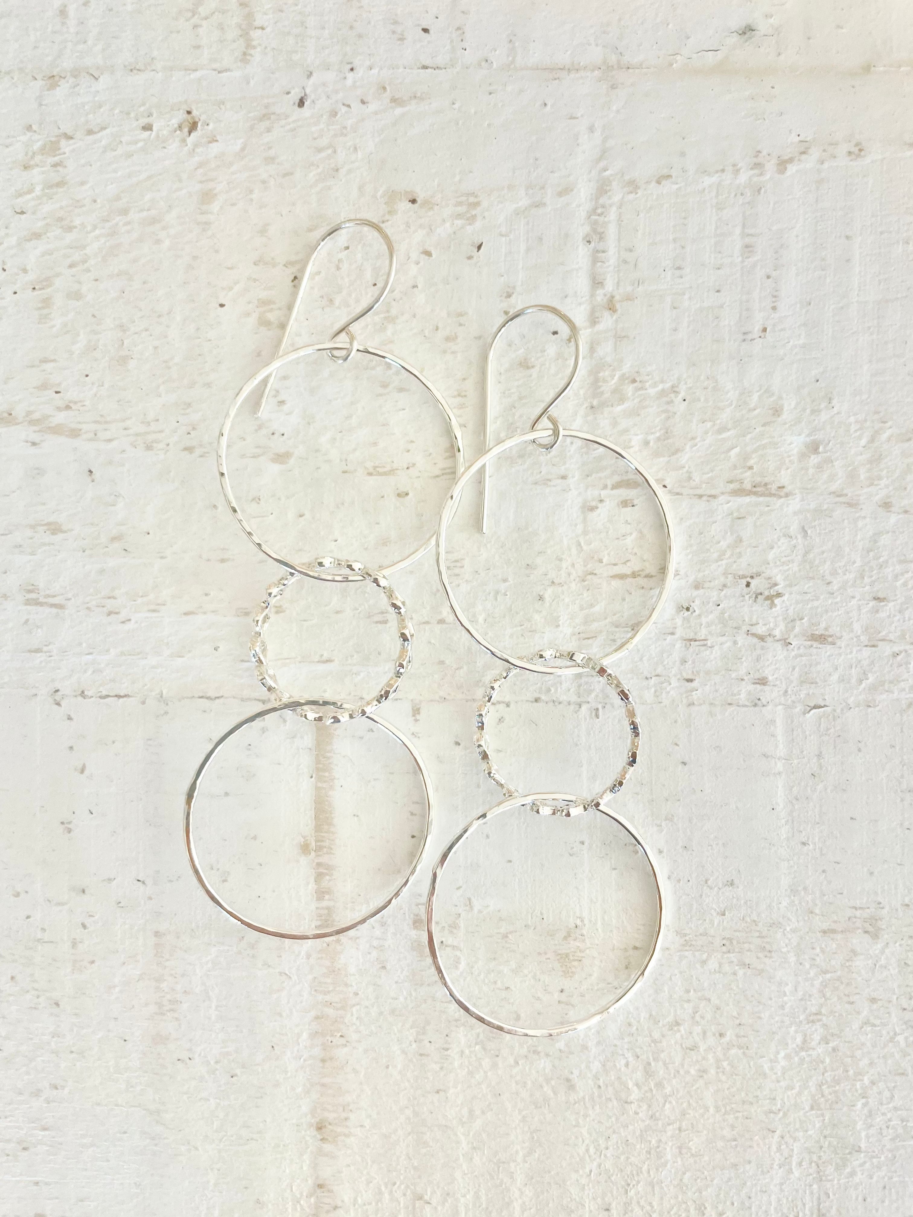 Enamerred Linking Hoops KEANI JEWELRY