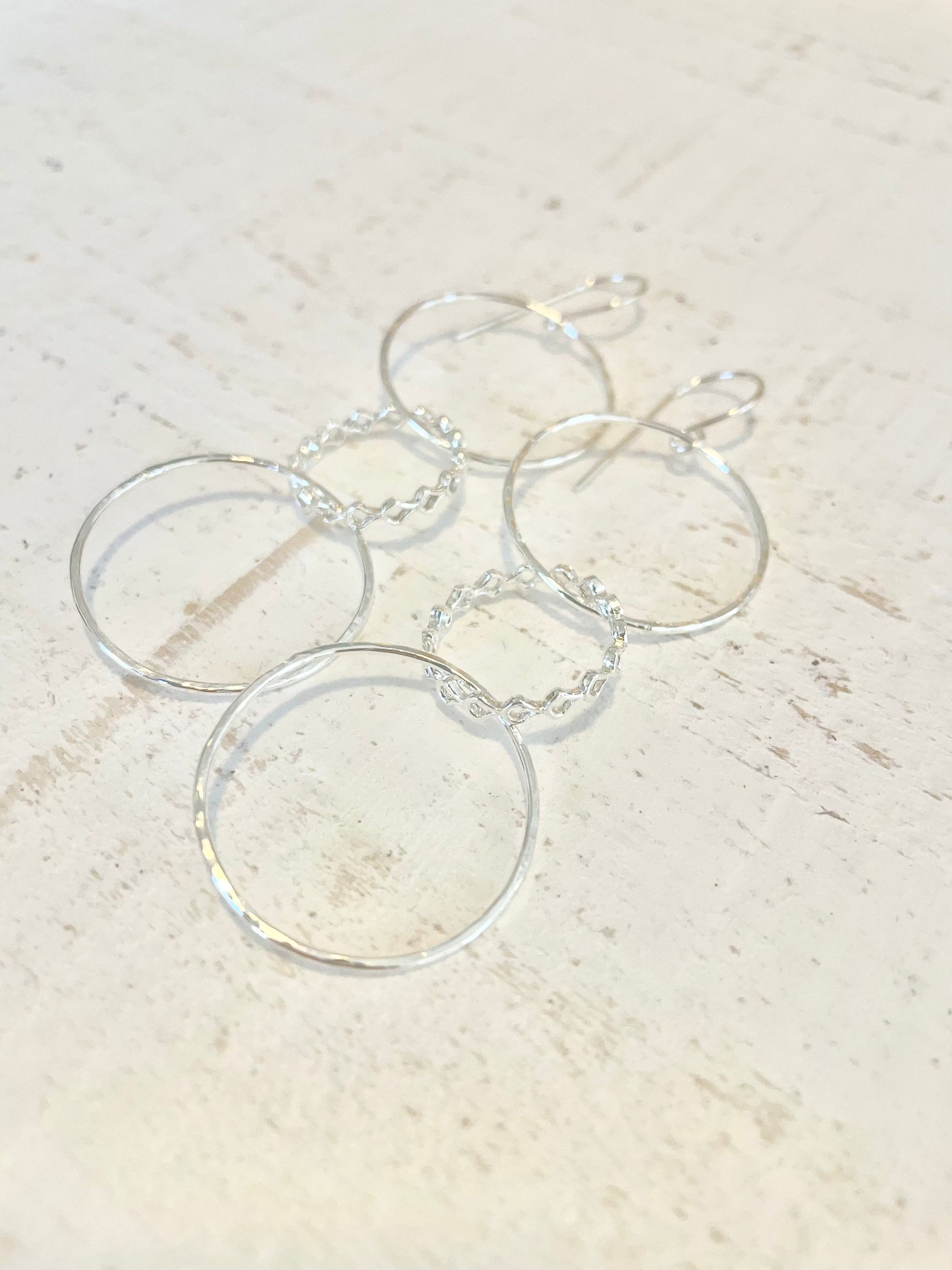 Enamerred Linking Hoops KEANI JEWELRY