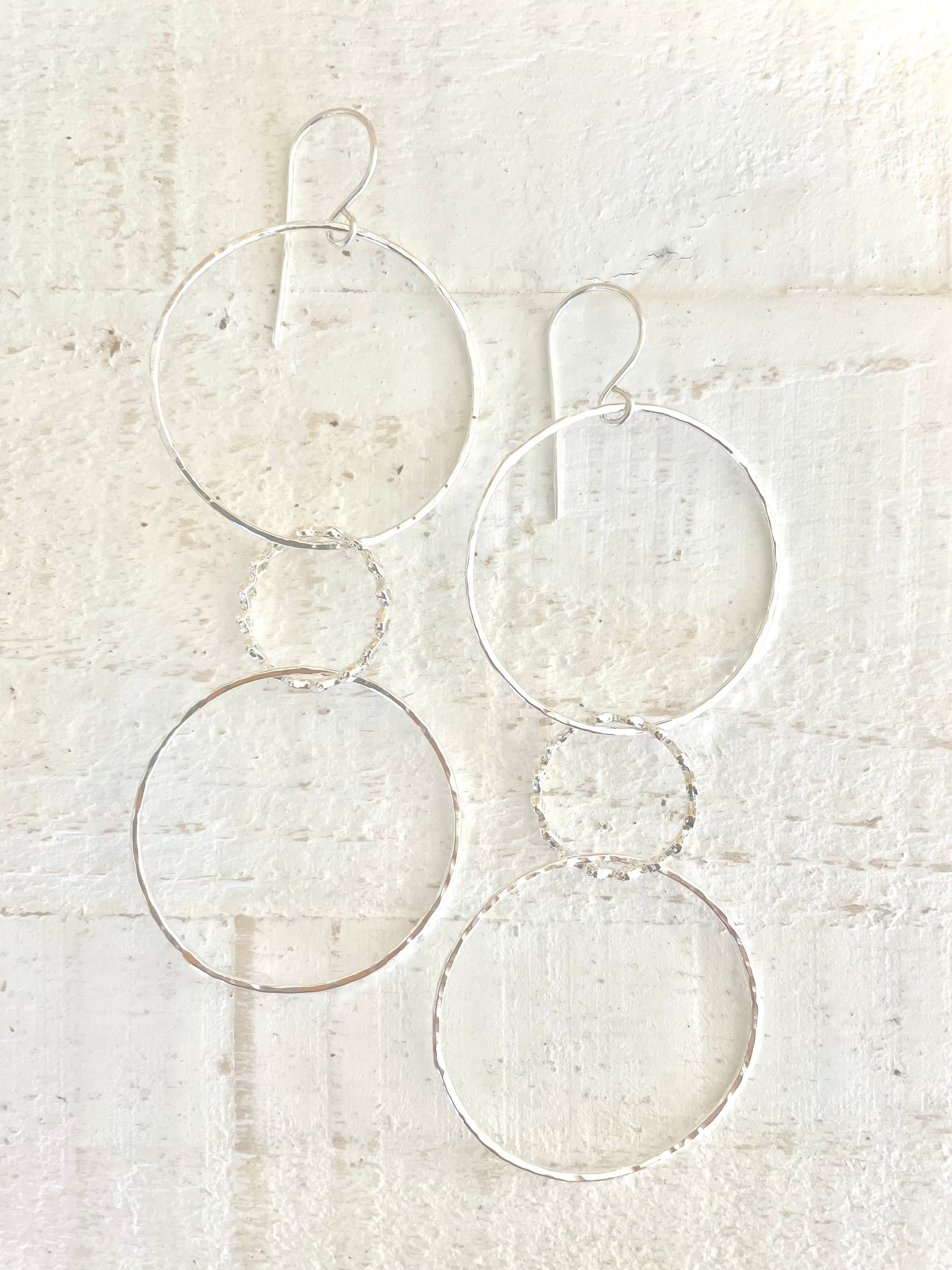 Enamerred Linking Hoops KEANI JEWELRY