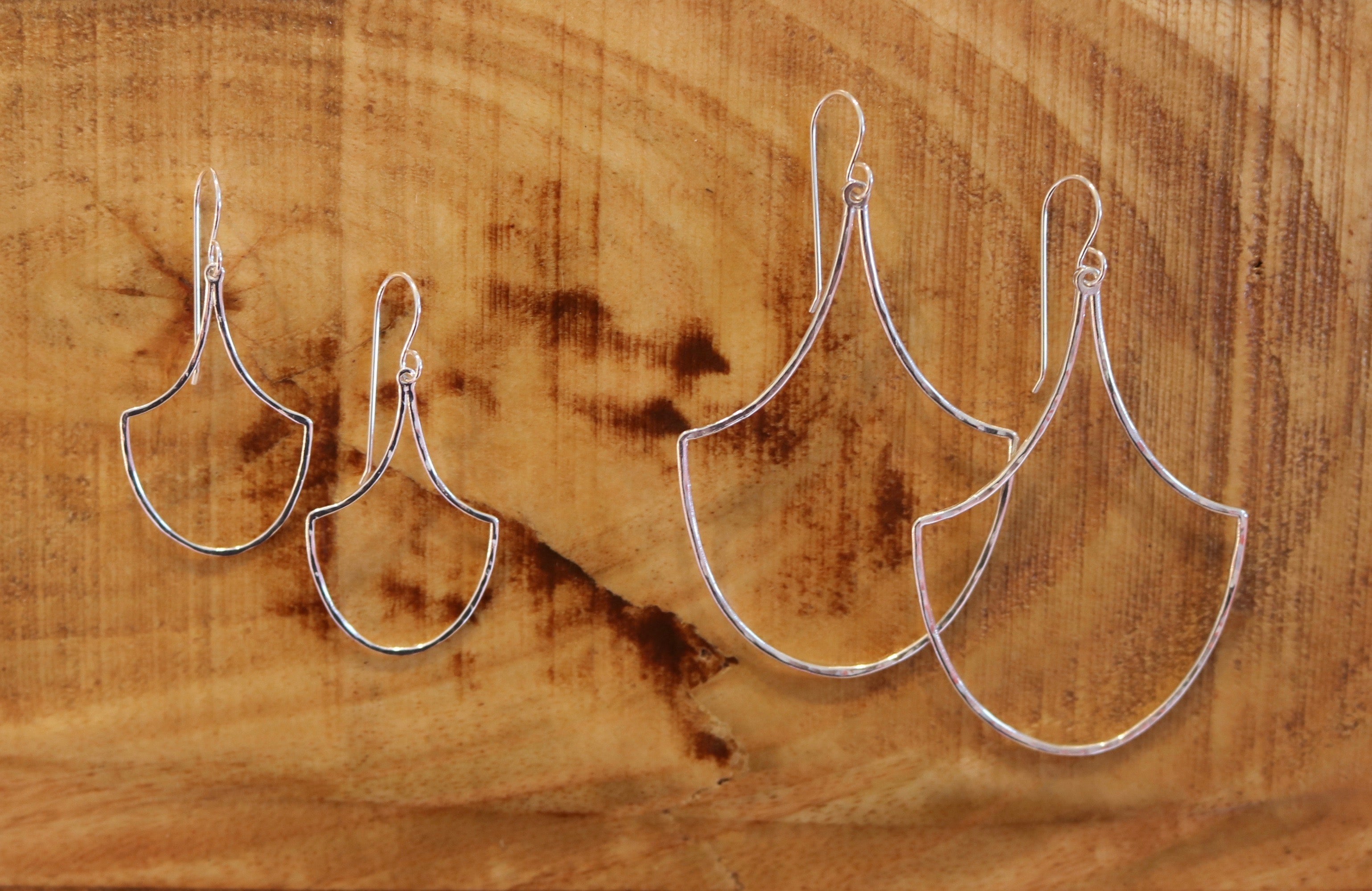 Mermaid Scale Hoops KEANI JEWELRY