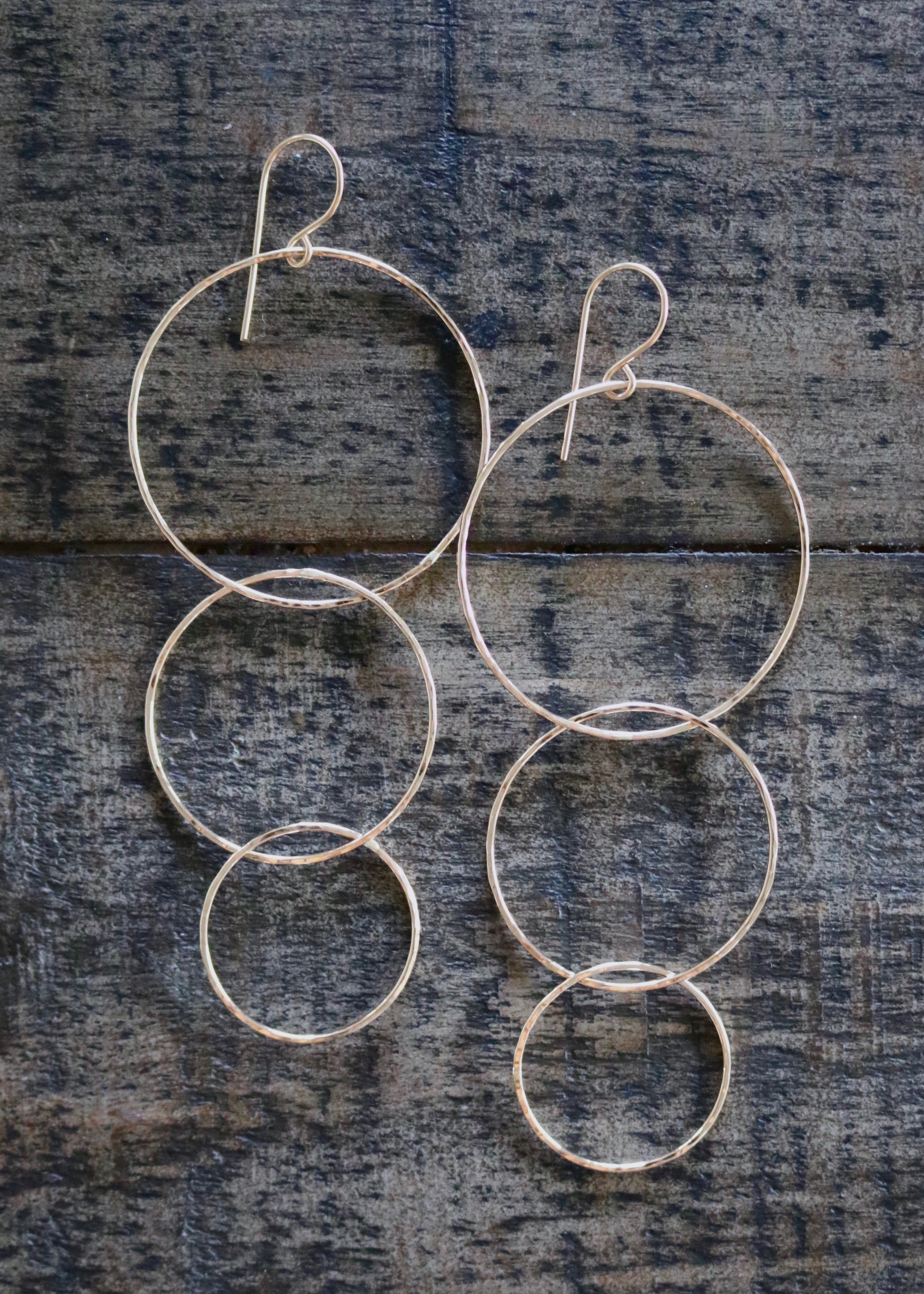 Hamoa Triple Hoops KEANI JEWELRY
