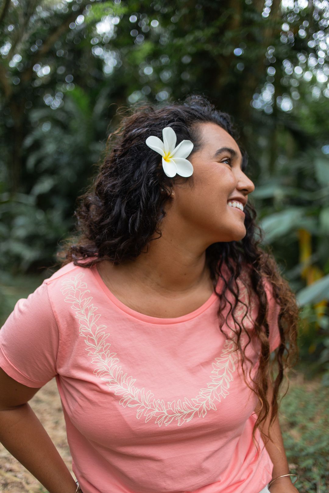 Lei Pua Melia Tee Mahina Made