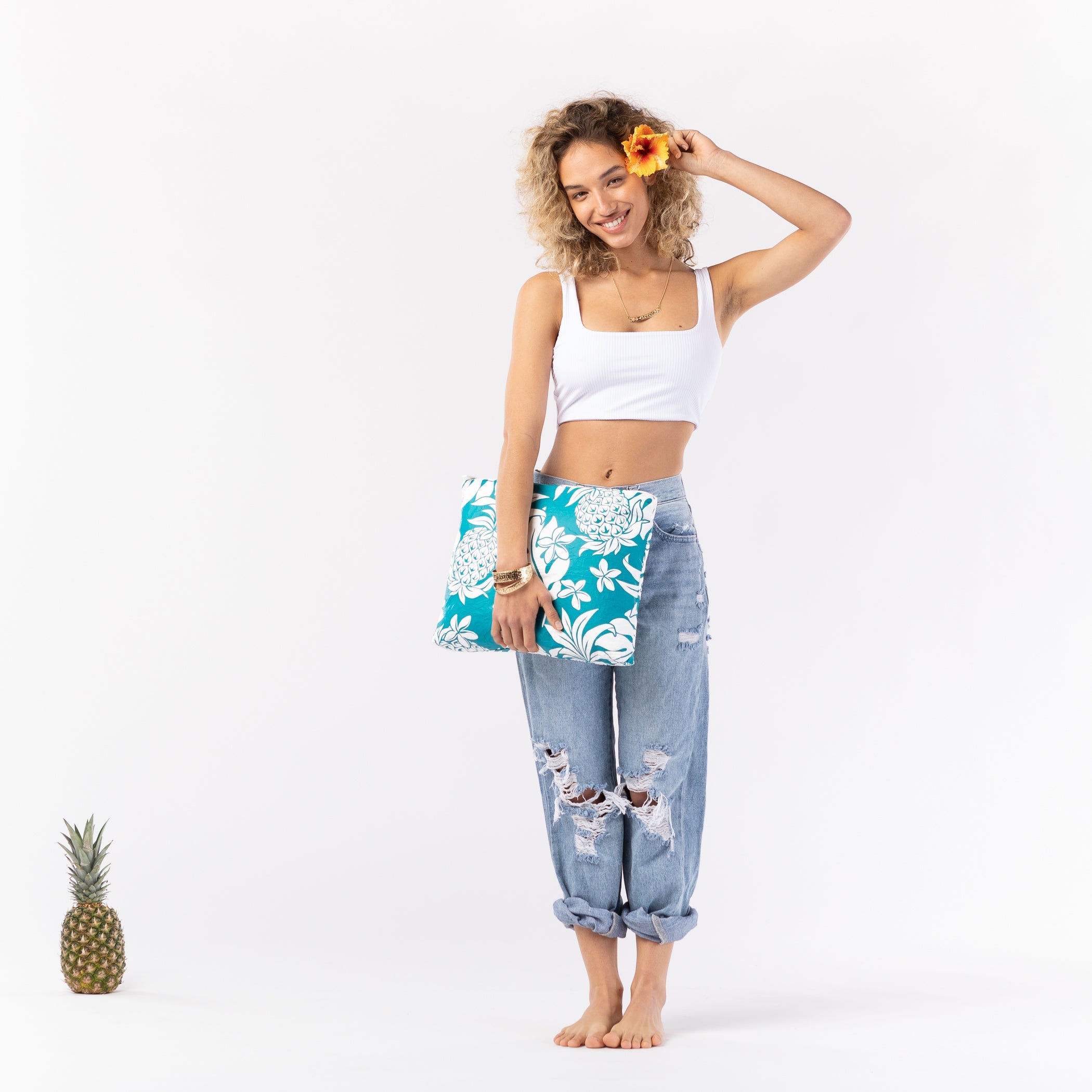 Pa'ina Max Pouch / Marine Aloha Collection