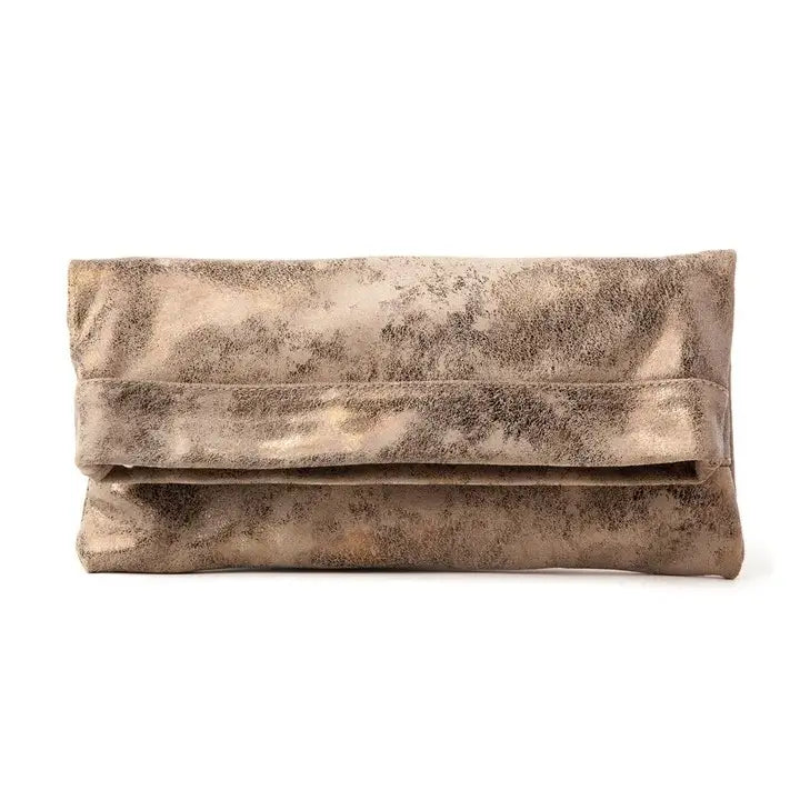 Mollie Crossbody Clutch / Gold CoFi Leathers