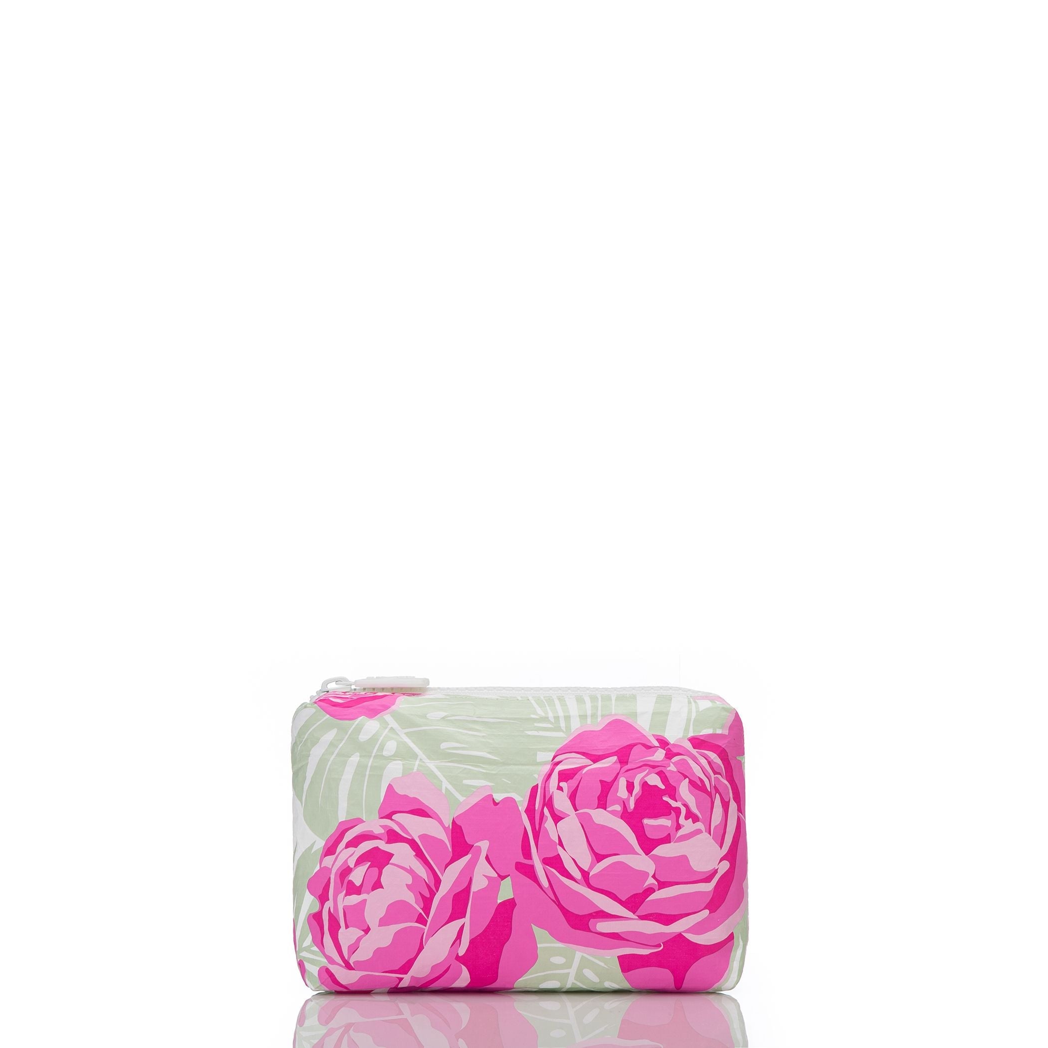 Maui Lokelani Rose Mini Pouch Aloha Collection
