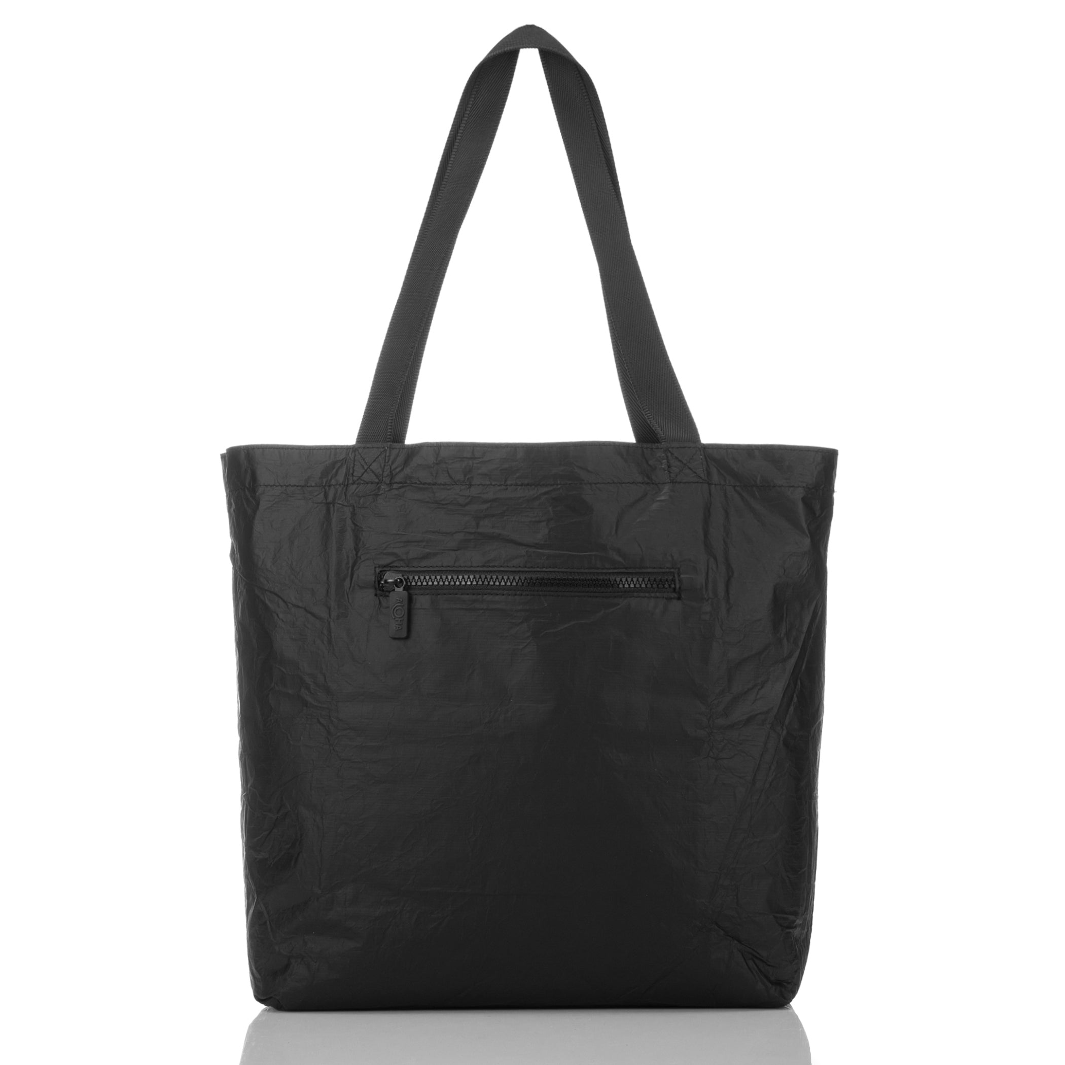 ALOHA Le Palm Reversible Tote / White & Black Aloha Collection