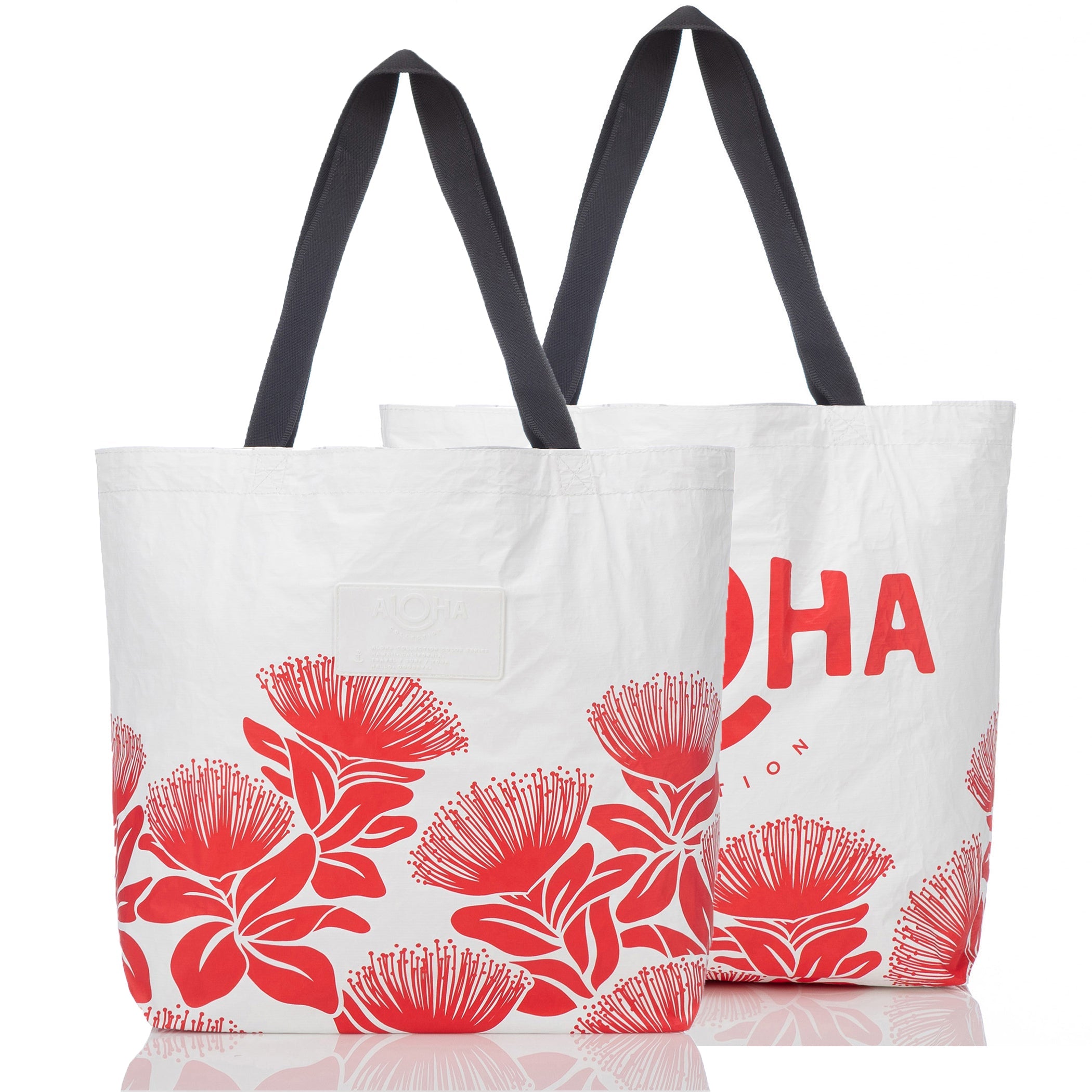 Big Island 'Ohi'a Lehua Reversible Tote 23' Aloha Collection