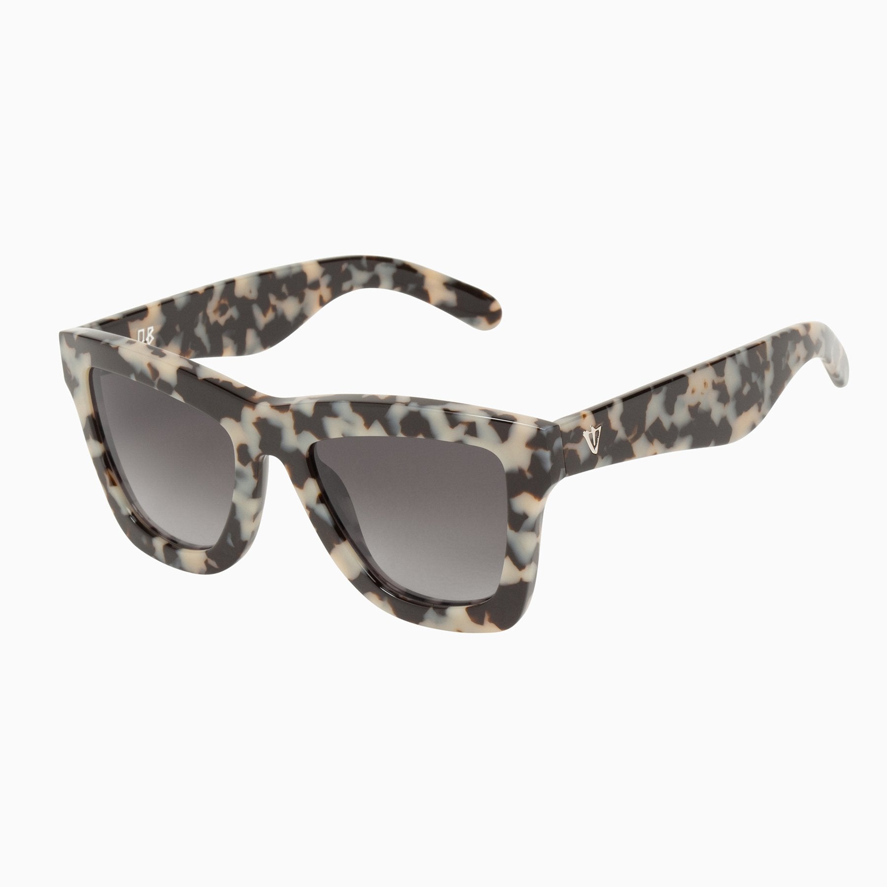 Polarized DB / Black & White Tort / Black Gradient Lens Valley Eyewear