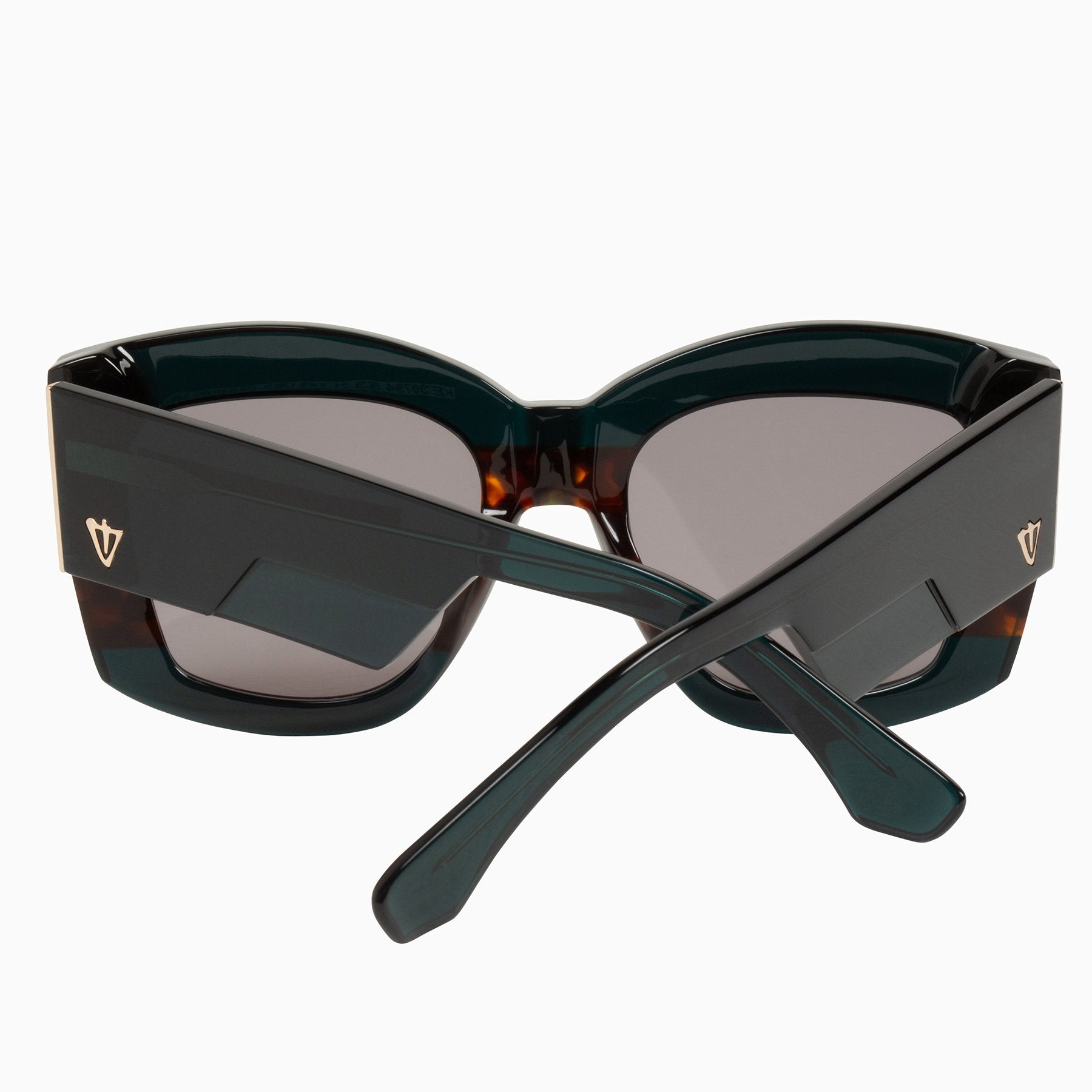 Polarized Coltrane / Dark Sea Green & Tort Center / Brown Lens