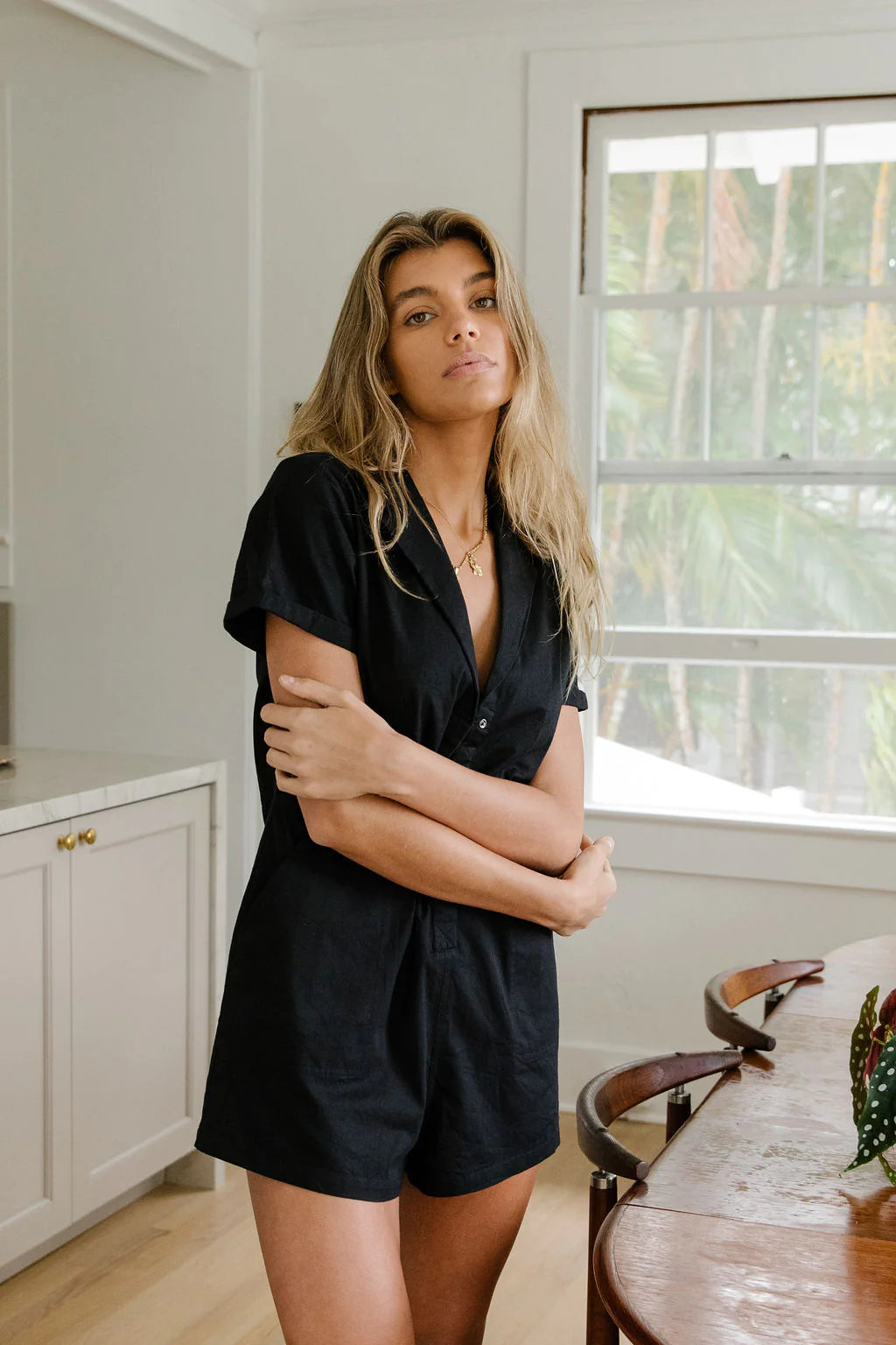 Pompeii Romper XIX PALMS