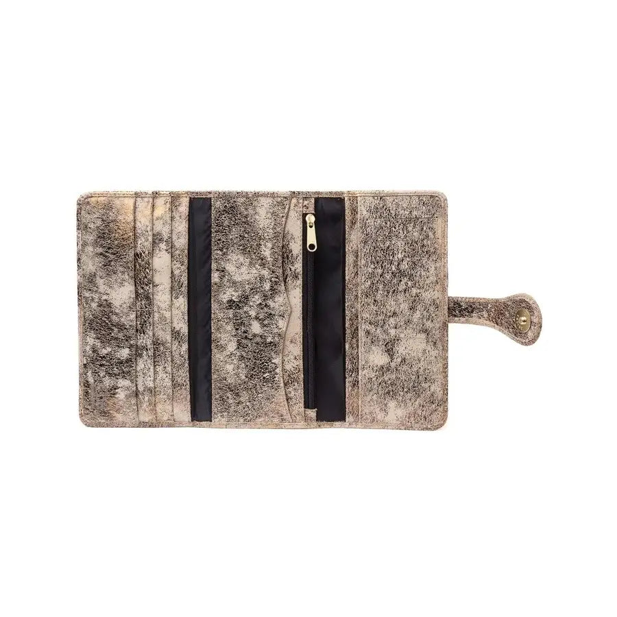 Mila Trifold Wallet / Gold CoFi Leathers