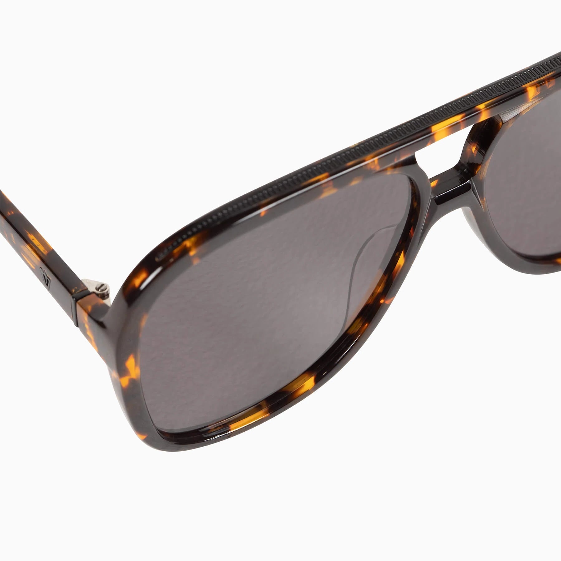 Polarized Bang / Dark Tortoise with Matte Black Metal Trim / Black Lens Valley Eyewear