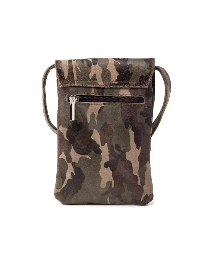 Penny Phone Bag / Camouflage CoFi Leathers