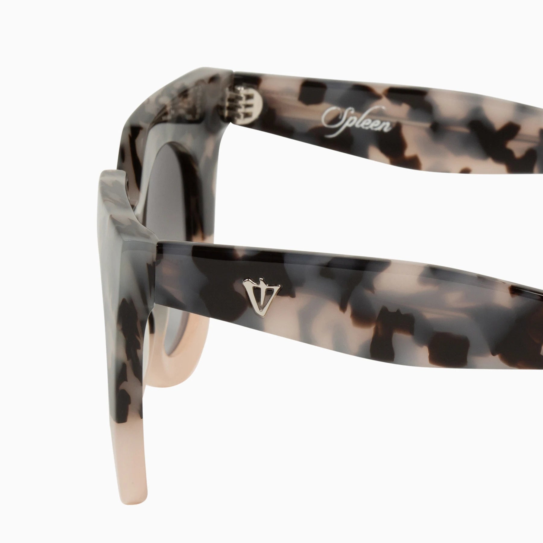 Polarized Spleen / Baby Pink Tort to Baby Pink / Black Gradient Lens Valley Eyewear