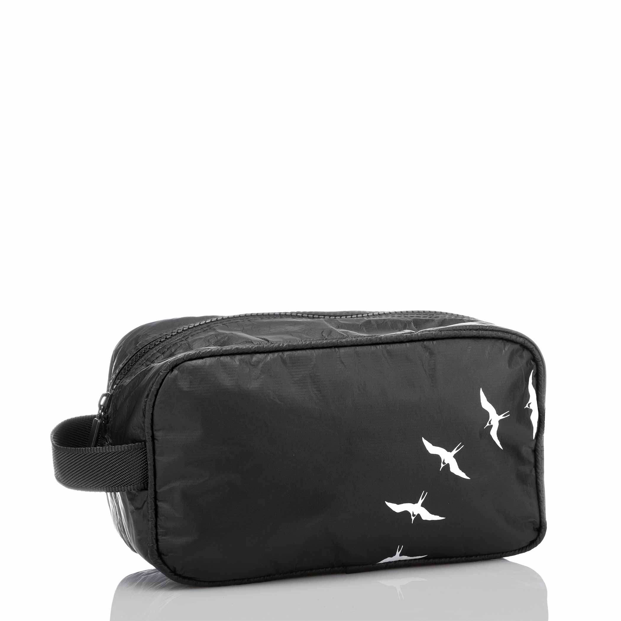 Iwa Birds Dopp Kit / Black & White Aloha Collection