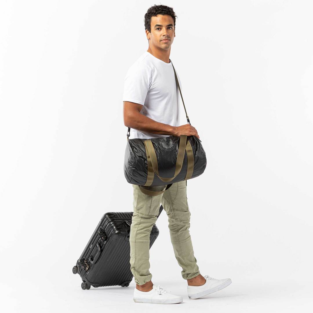 Waikiki Seal Duffle / Charcoal Black Aloha Collection