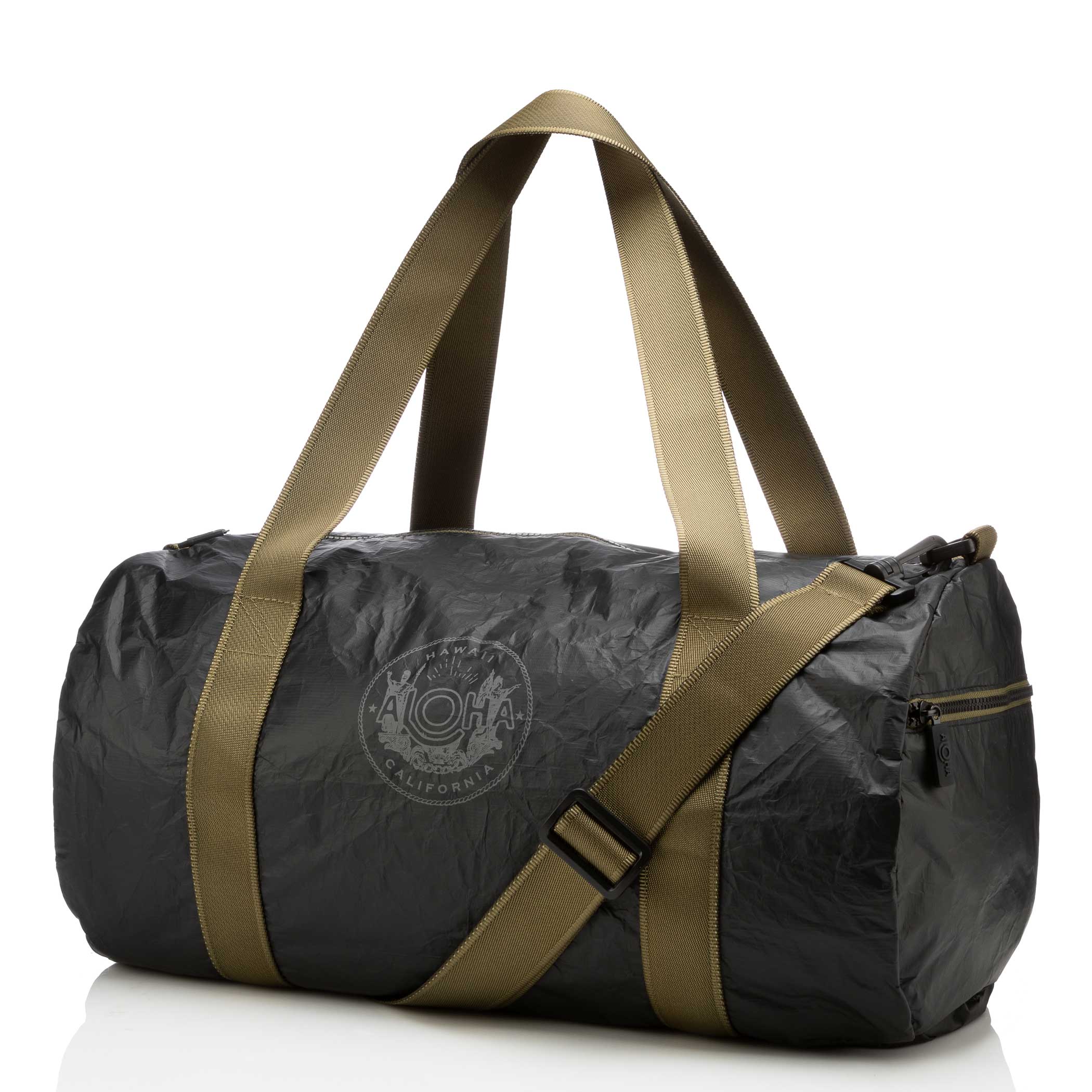 Waikiki Seal Duffle / Charcoal Black Aloha Collection