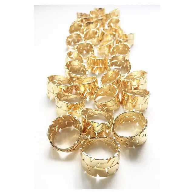 Keani Jewelry Lush Banana Leaf Ring in Gold, Lau Nani Line Maui, Hawaii