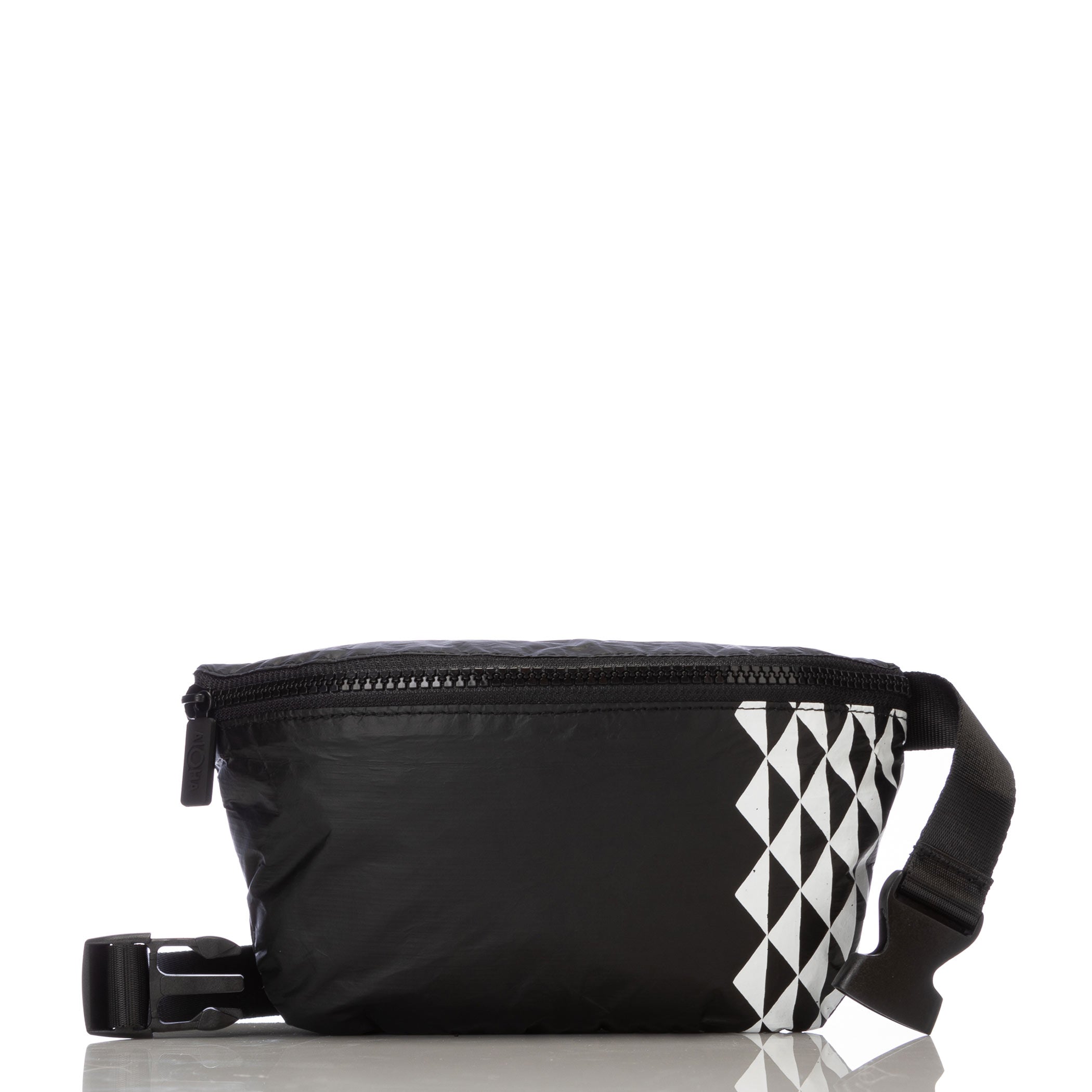 Kona Mini Hip Pack / White & Black Aloha Collection