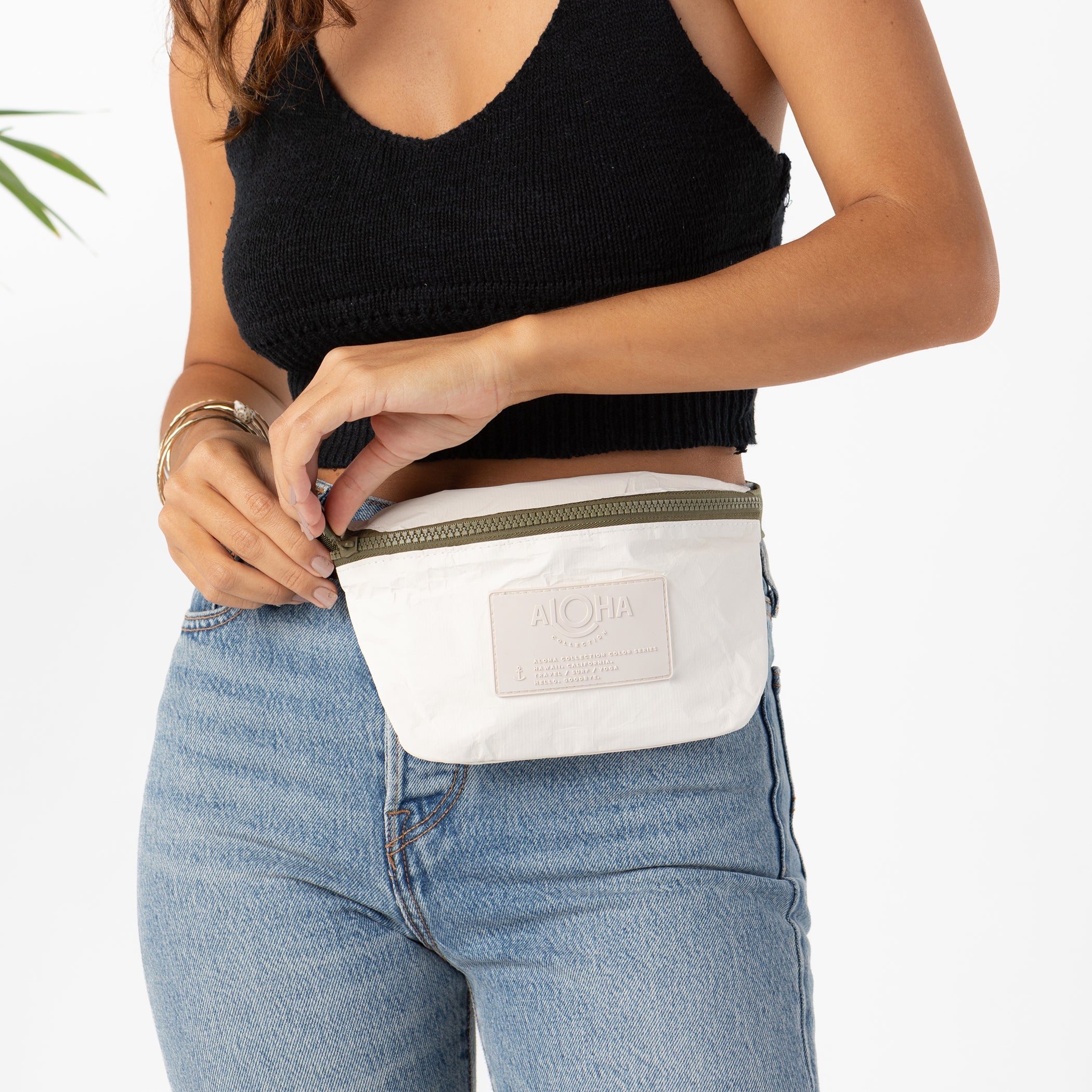 Monochrome Mini Hip Pack / Sandstone Aloha Collection