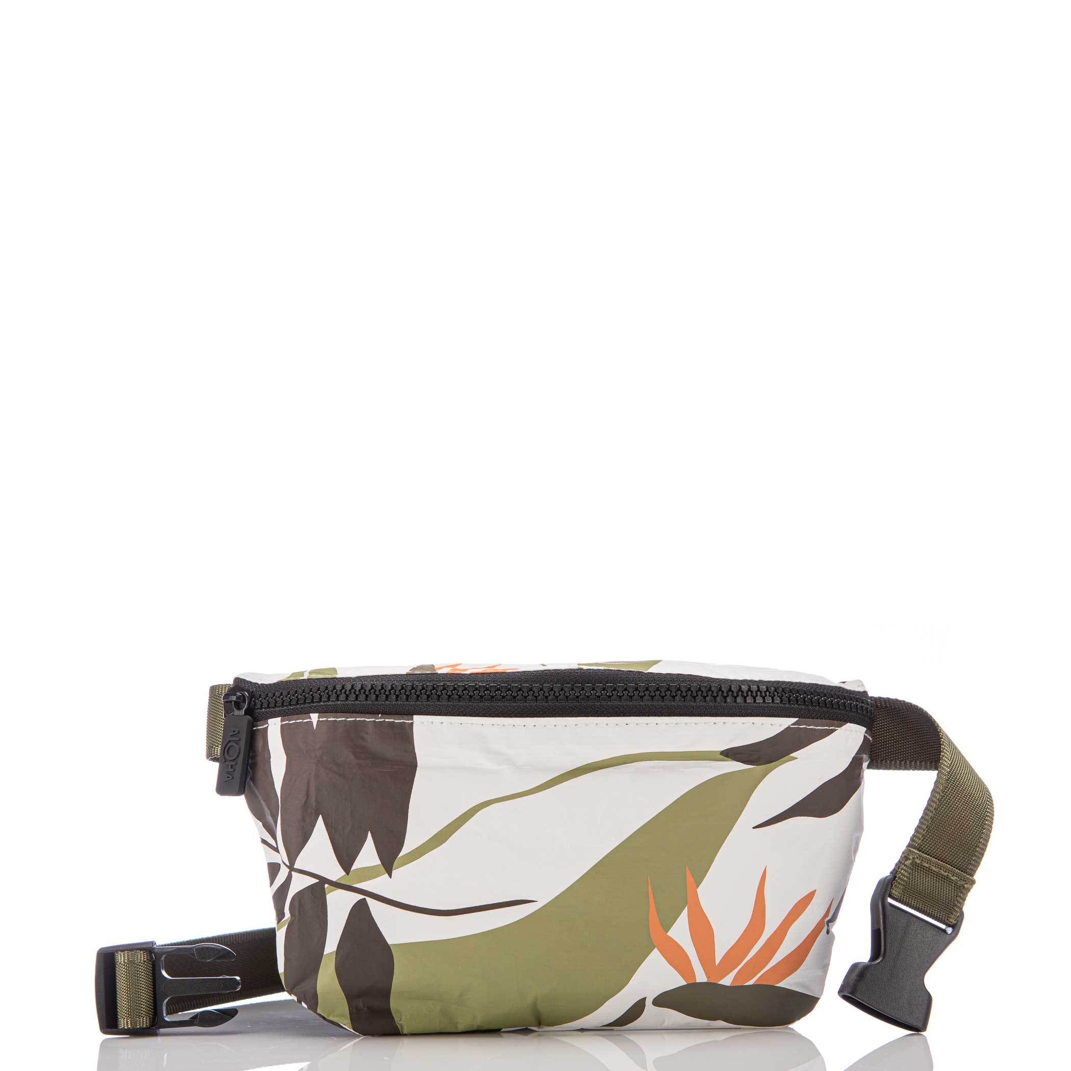Painted Birds Mini Hip Pack / Neutrals Aloha Collection