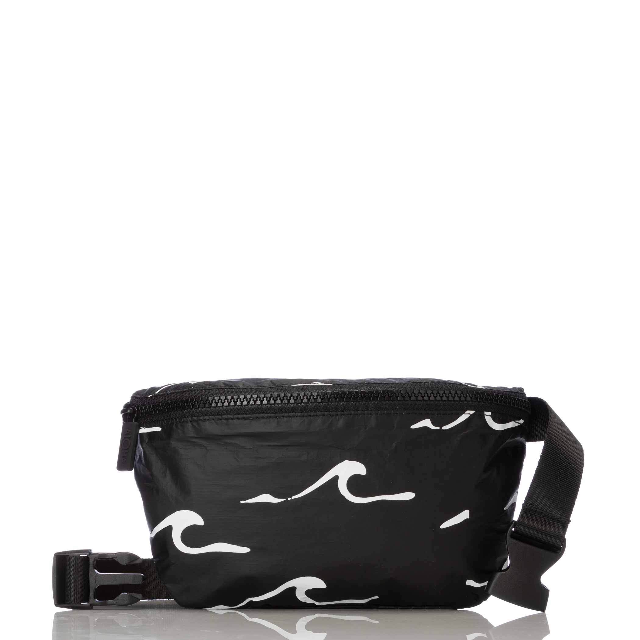 Seaside Mini Hip Pack / Black Aloha Collection