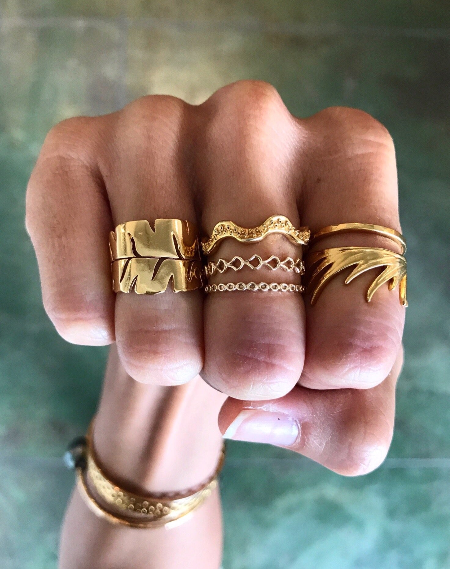 Enamerred Ring - Keani Jewelry