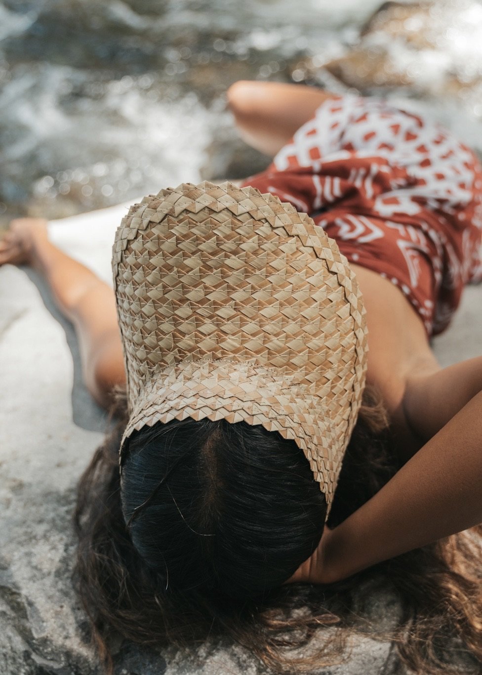 Healani Straw Visor Hale Pua